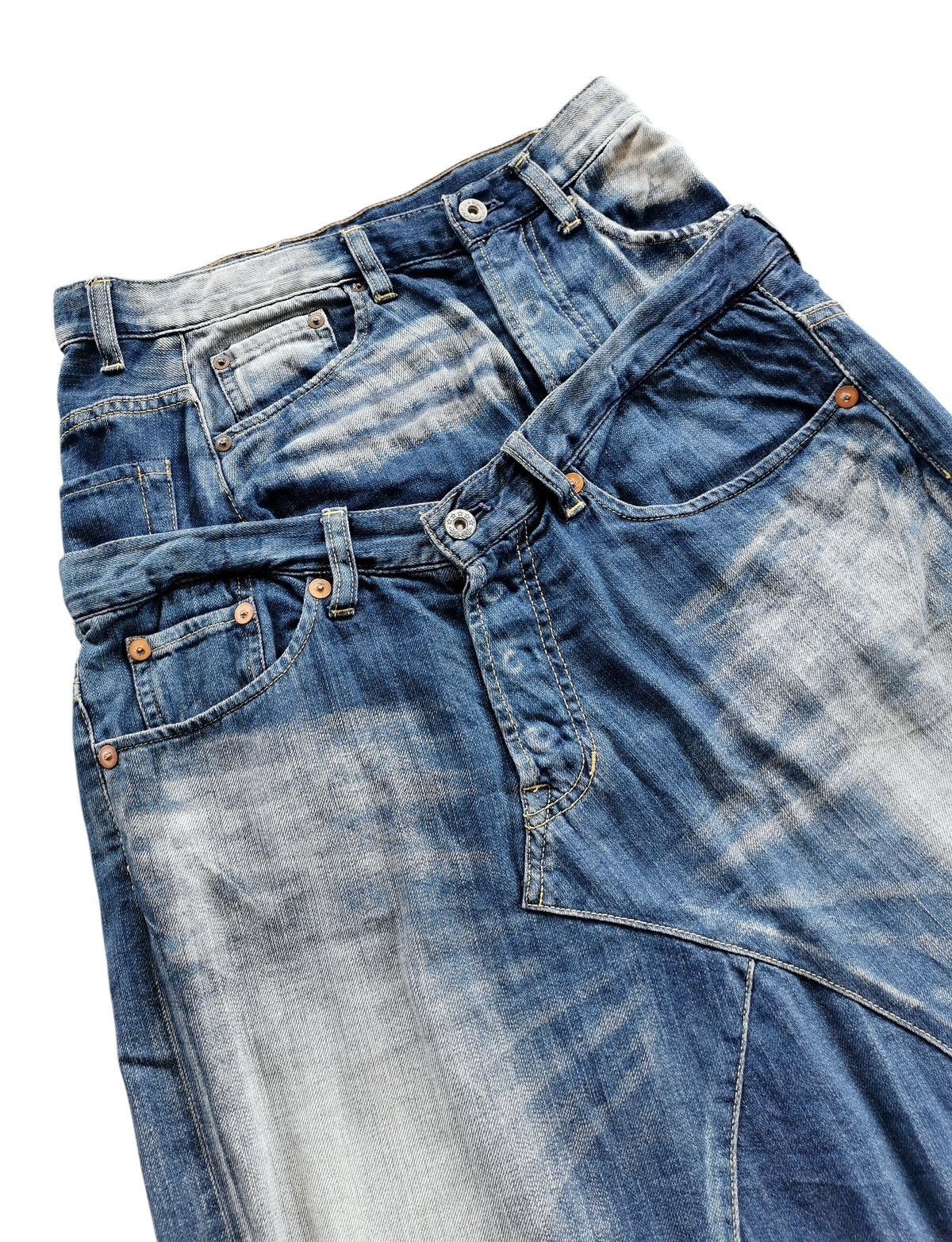 Journal Standard Journal standard double waist layered inspire junya watanabe Size 28" / US 6 / IT 42 - 7 Thumbnail