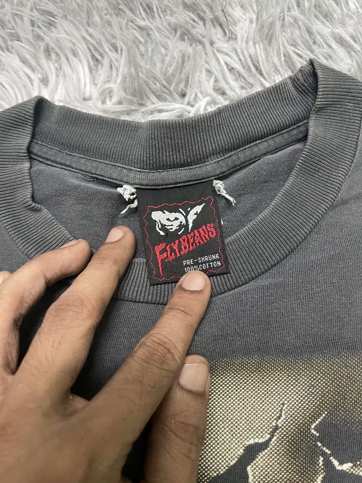 Other 1990s HARLEY DAVIDSON INSPIRED FLYBEANS RARE OVERPRINT SHIRT Size US L / EU 52-54 / 3 - 8 Thumbnail