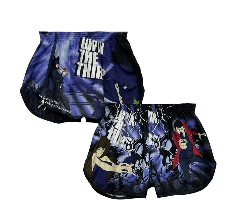 Anime LUPIN Gentleman Thief Japanese Manga Series Boxer Pants Size US 28 / EU 44 - 3 Thumbnail