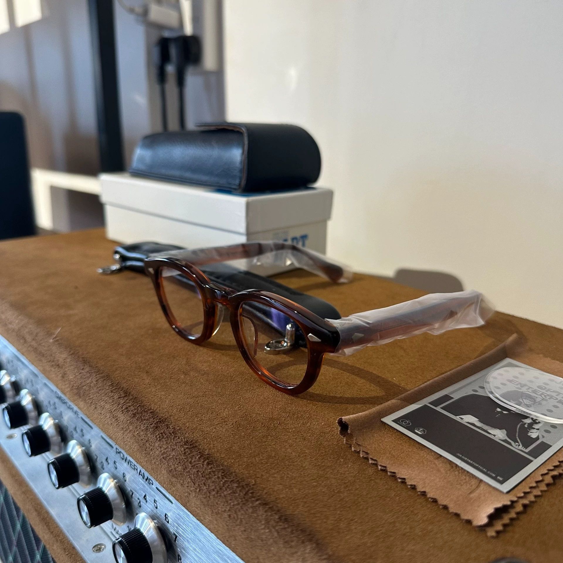 Julius JULIUS TART OPTICAL tortoiseshell eyeglasses new Size ONE SIZE - 2 Thumbnail