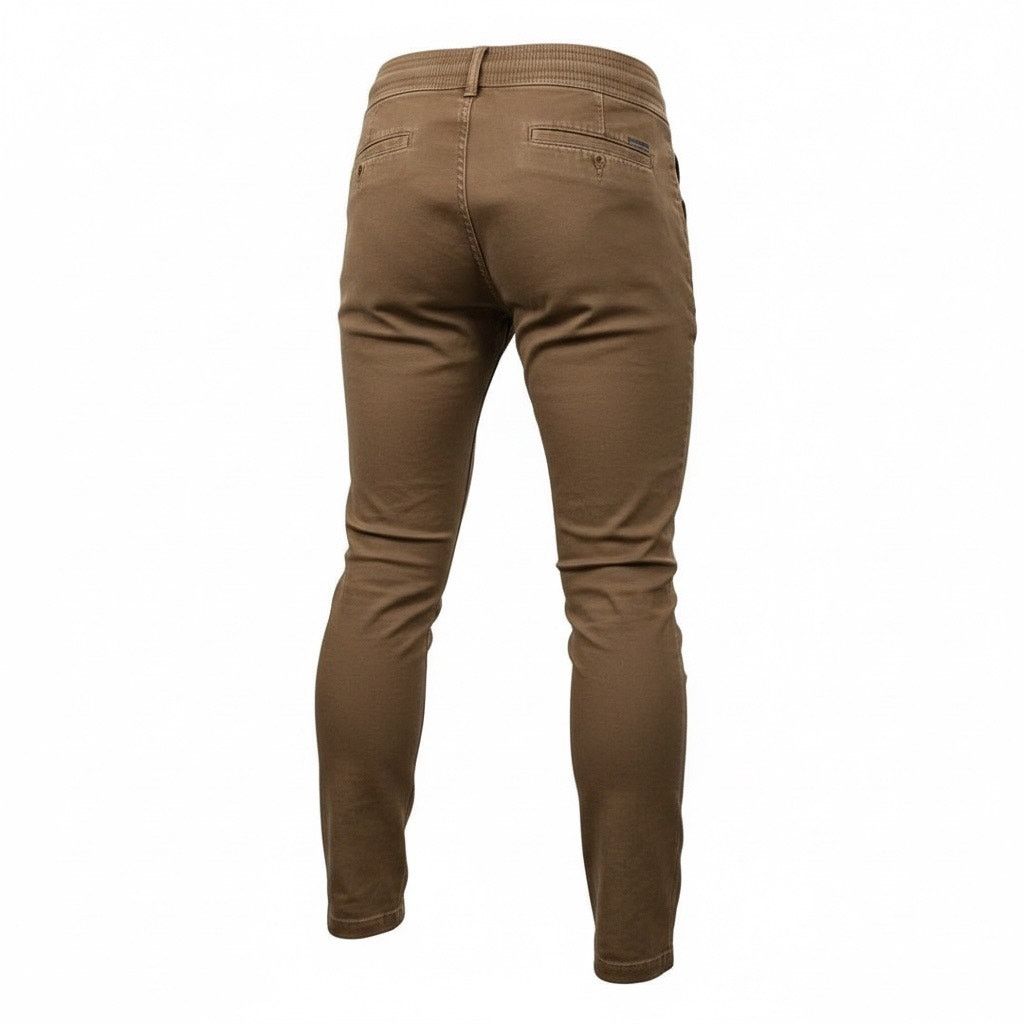 Loft LOFT Size S Brown Pull On Pants Ribbed Waist Stretch Size 28" / US 6 / IT 42 - 2 Thumbnail