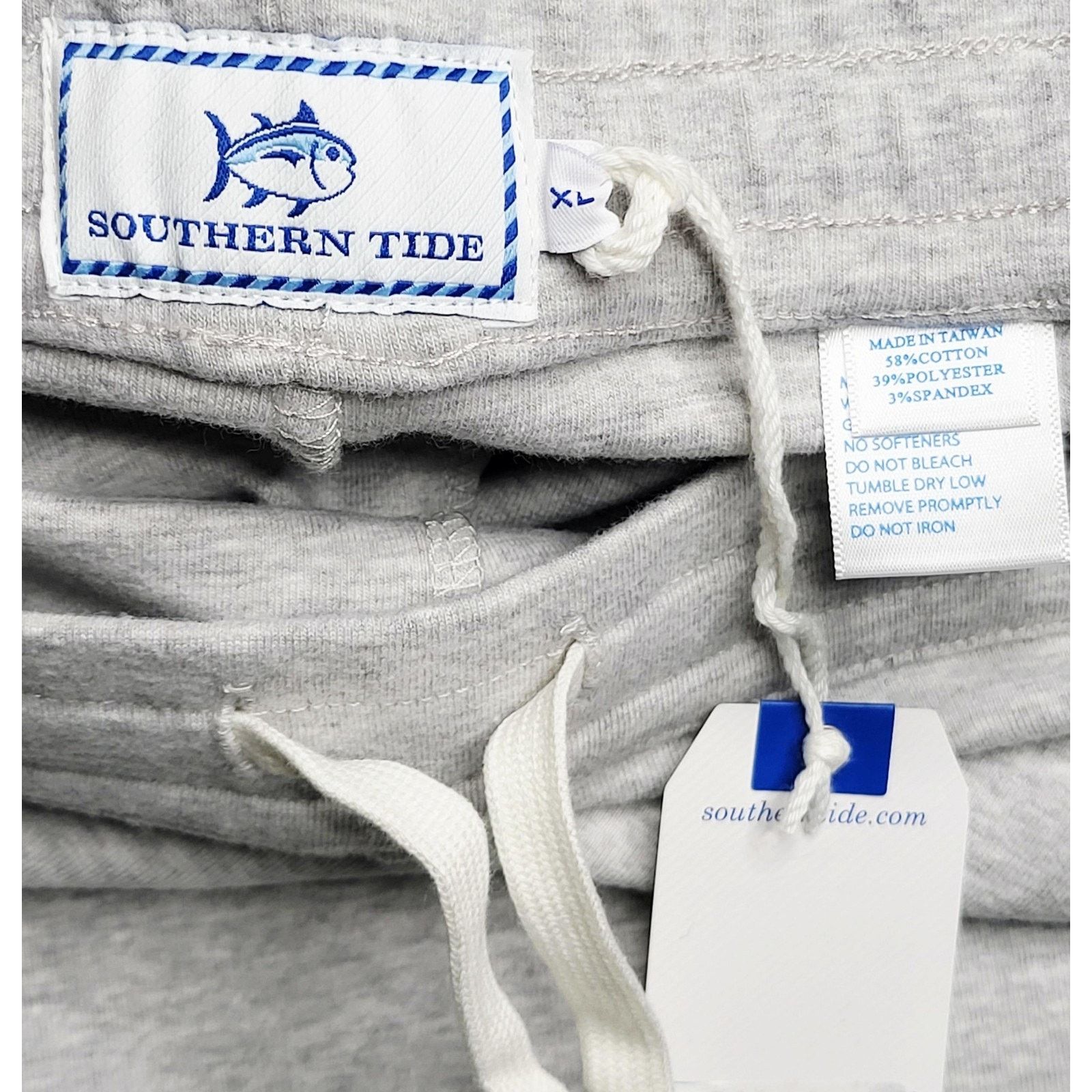 Southern Tide NWT Southern Tide Backrush Heather Joggers Pants Marshmallow Size US 40 / EU 56 - 7 Thumbnail
