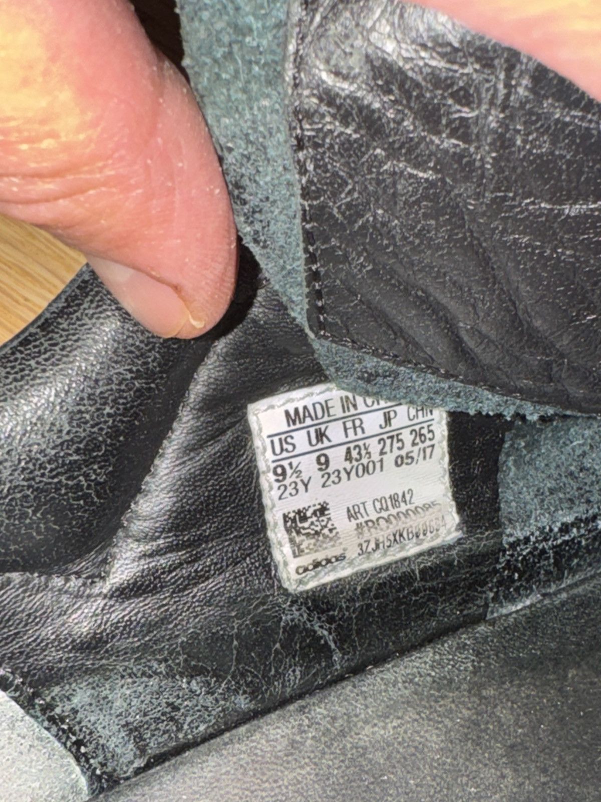 Adidas × Rick Owens Rick Owens Runners Size US 9.5 / EU 42-43 - 2 Thumbnail