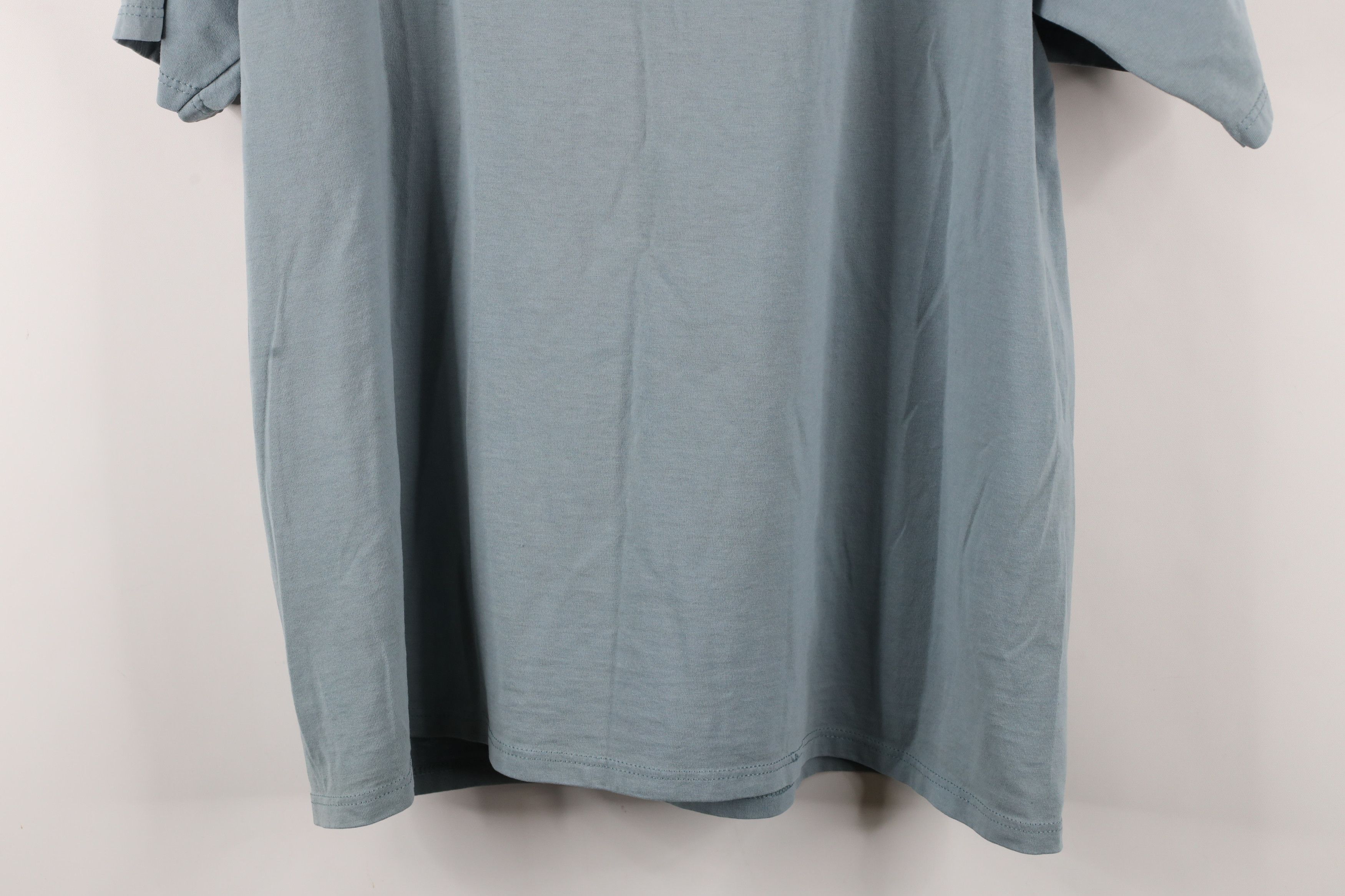 Vintage Vintage 90s Streetwear Nature Duck Garden T-Shirt Steel Blue Size XL / US 12-14 / IT 48-50 - 13 Thumbnail