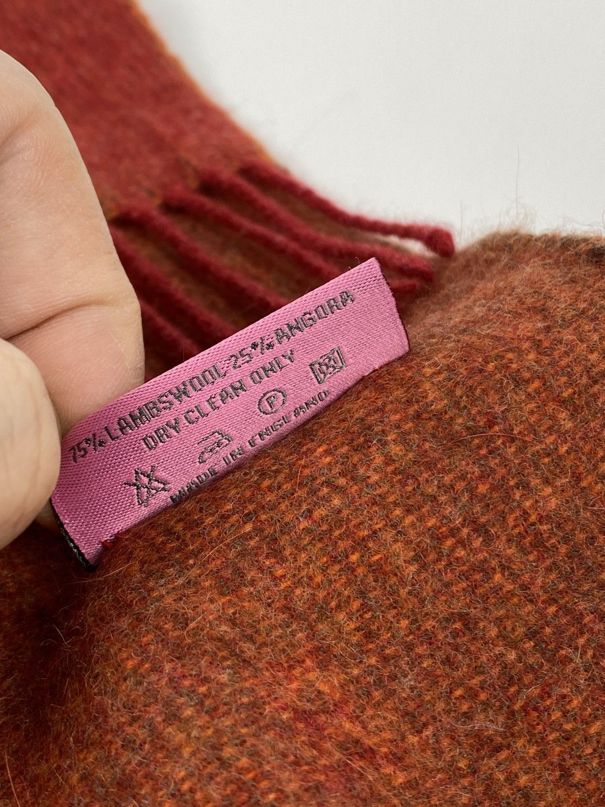 Other Radley Lambswool Angora Printed Scarf Size ONE SIZE - 4 Thumbnail