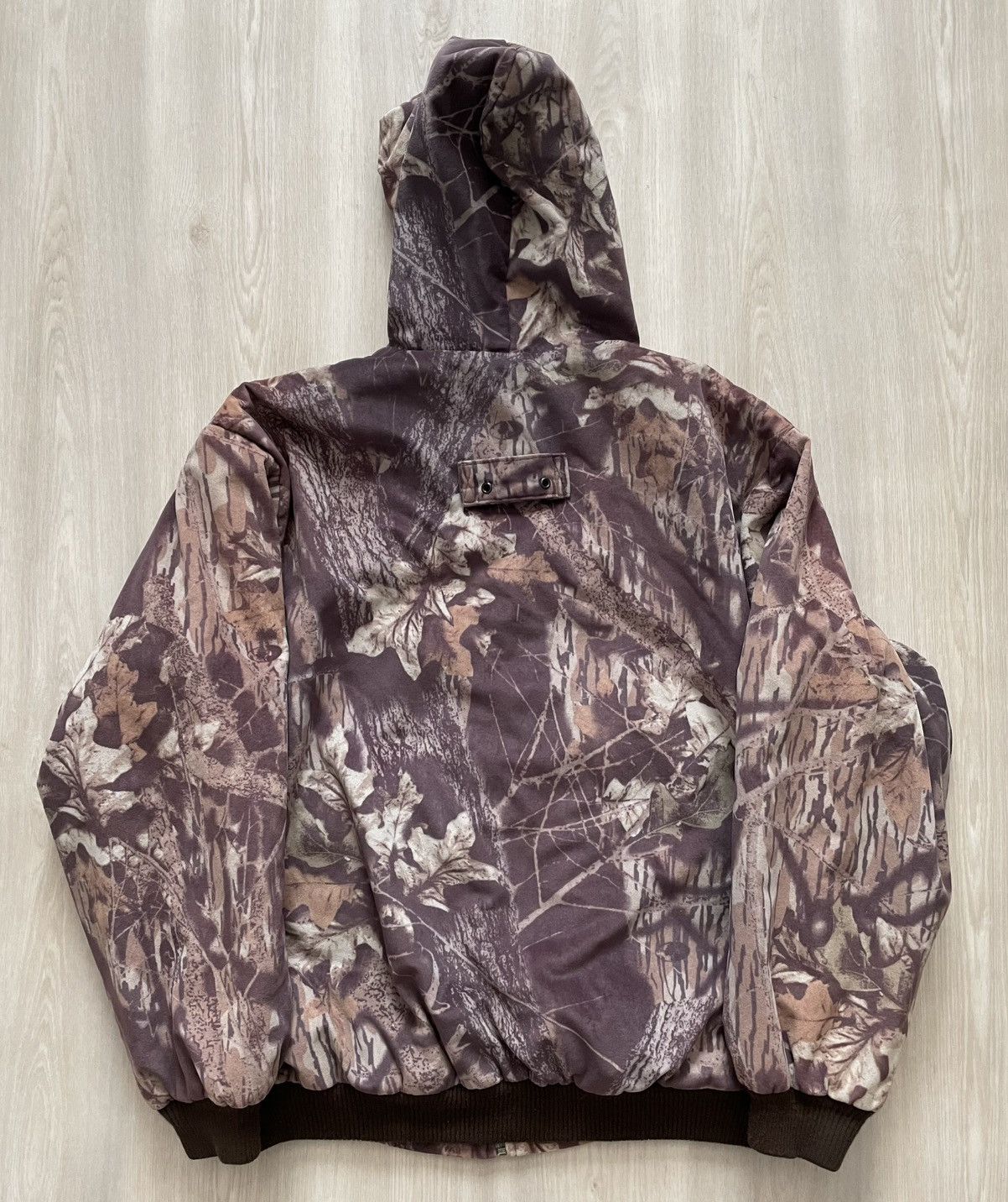 Mossy Oaks Vintage Mossy Oak Camo Softshell Bomber W/ Hood Sz XL Size US XL / EU 56 / 4 - 6 Thumbnail