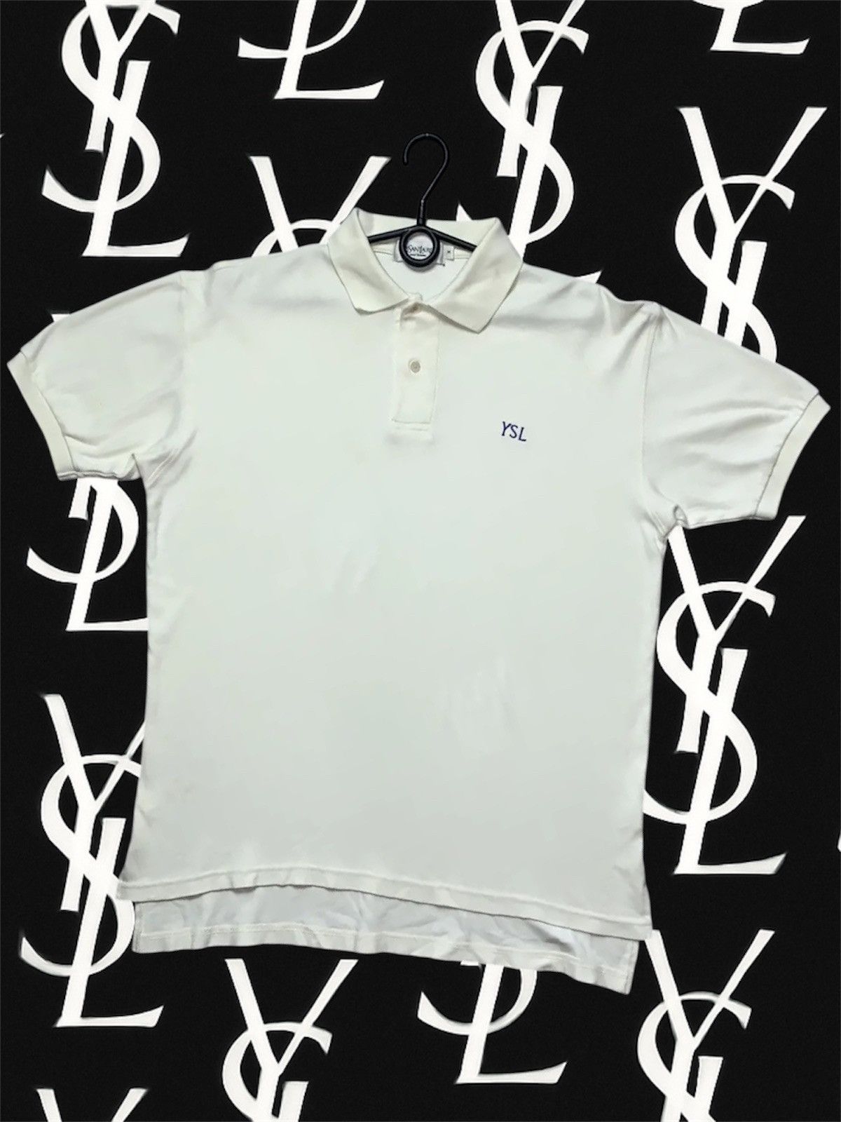 Yves Saint Laurent Vintage tee Yves Saint Laurent size M logo Size US M / EU 48-50 / 2 - 1 Thumbnail