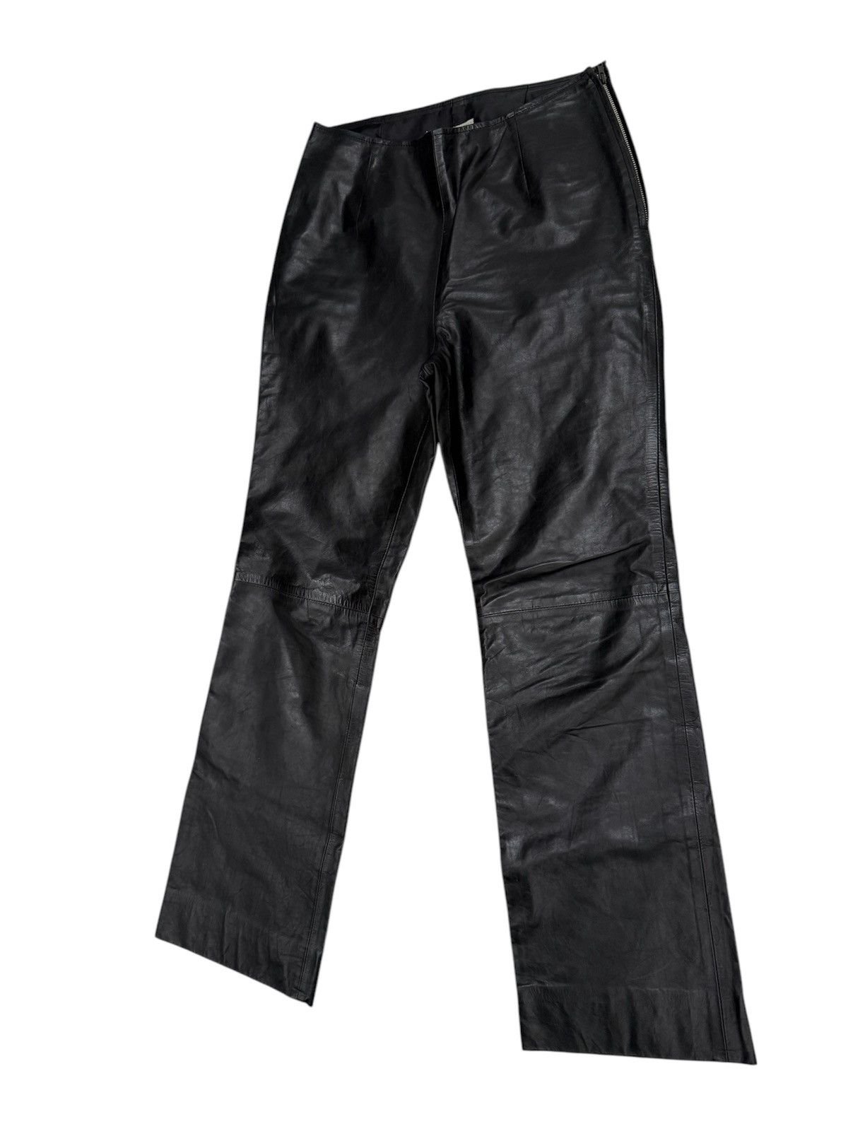 Issey Miyake × Tsumori Chisato Japan Runaway Tsumori Chisato Leather Killers Dark Mode Drip Size US 28 / EU 44 - 3 Thumbnail