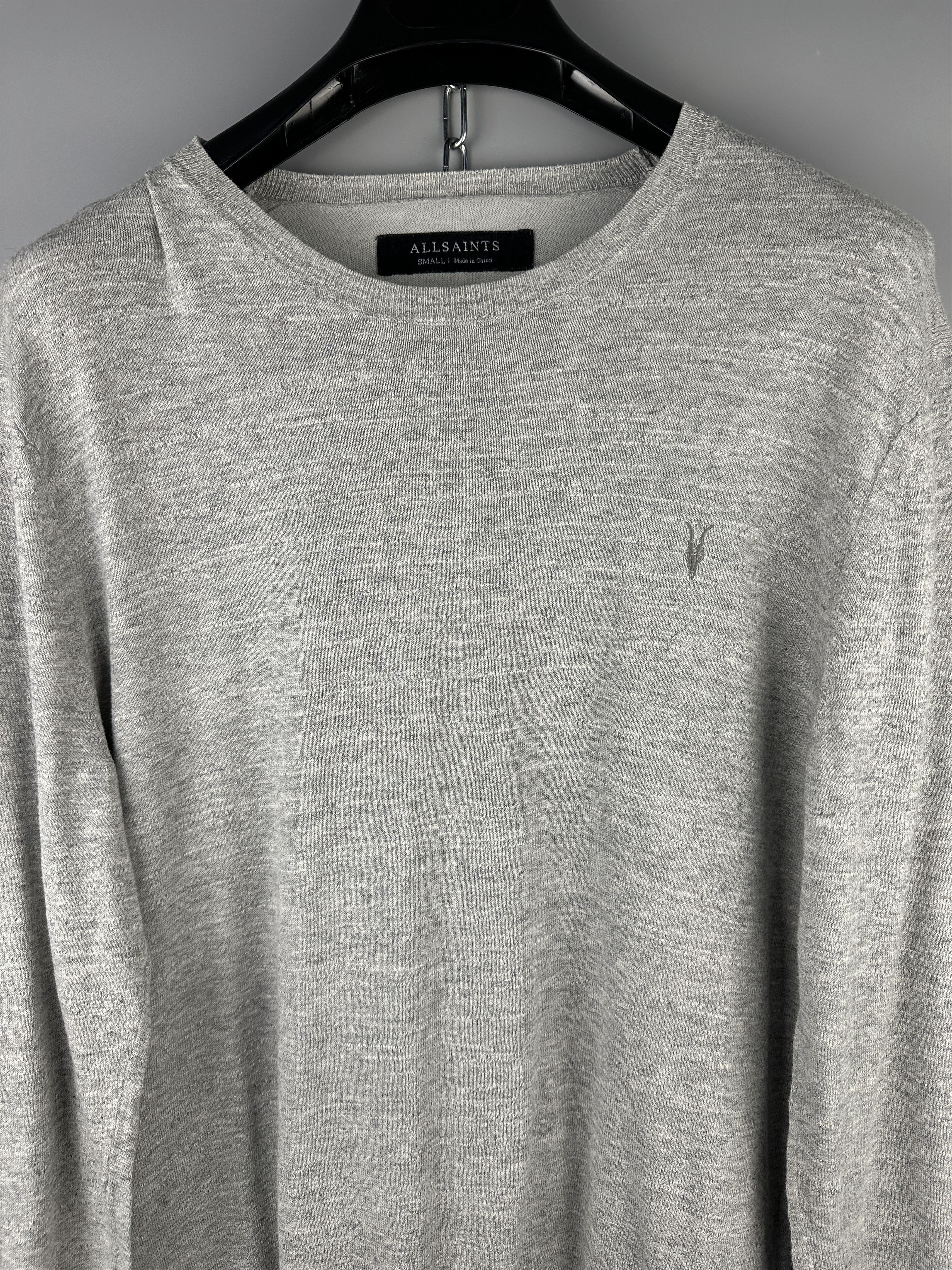 Allsaints × Designer Allsaints Cotton Long Sleeve Rosso Sweater Jumper Size US S / EU 44-46 / 1 - 3 Thumbnail