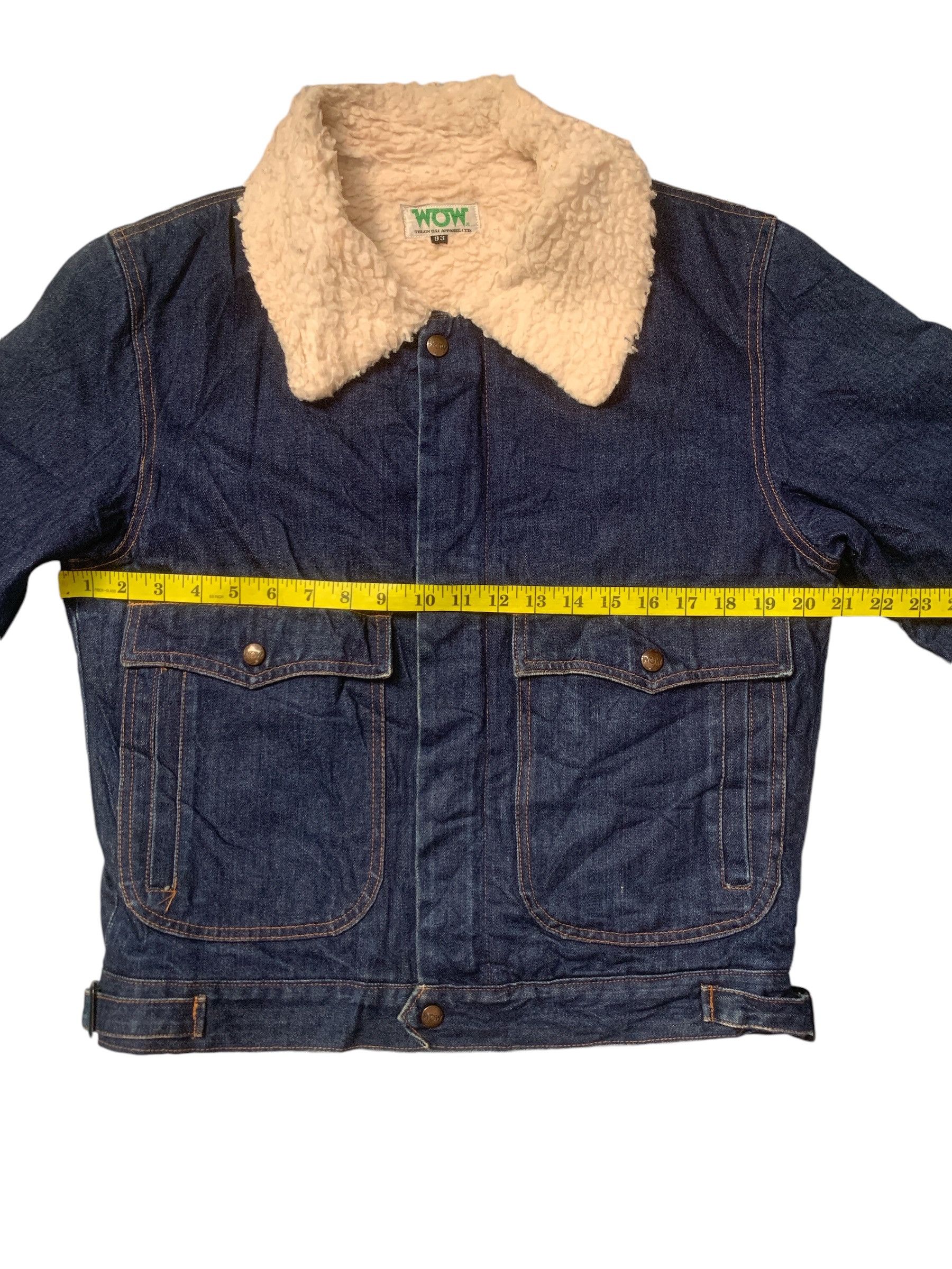 Vintage × WOW Couture Rare Design Vintage Wow Tei Jin U.S.I Apparel Denim Jackets Size L / US 10 / IT 46 - 8 Thumbnail
