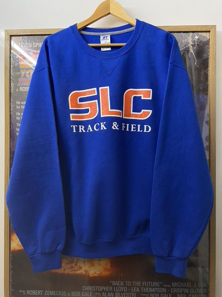 Russell Athletic Y2K Vintage SLC Track and Field Sweatshirt Size US L / EU 52-54 / 3 - 1 Thumbnail