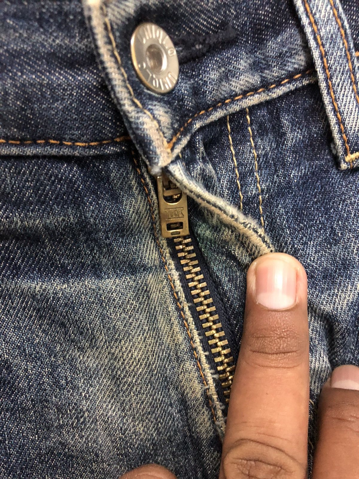 Kaihara Denim × Uniqlo Vintage Distressed Uniqlo Denim kaihara w32 Size US 32 / EU 48 - 6 Thumbnail