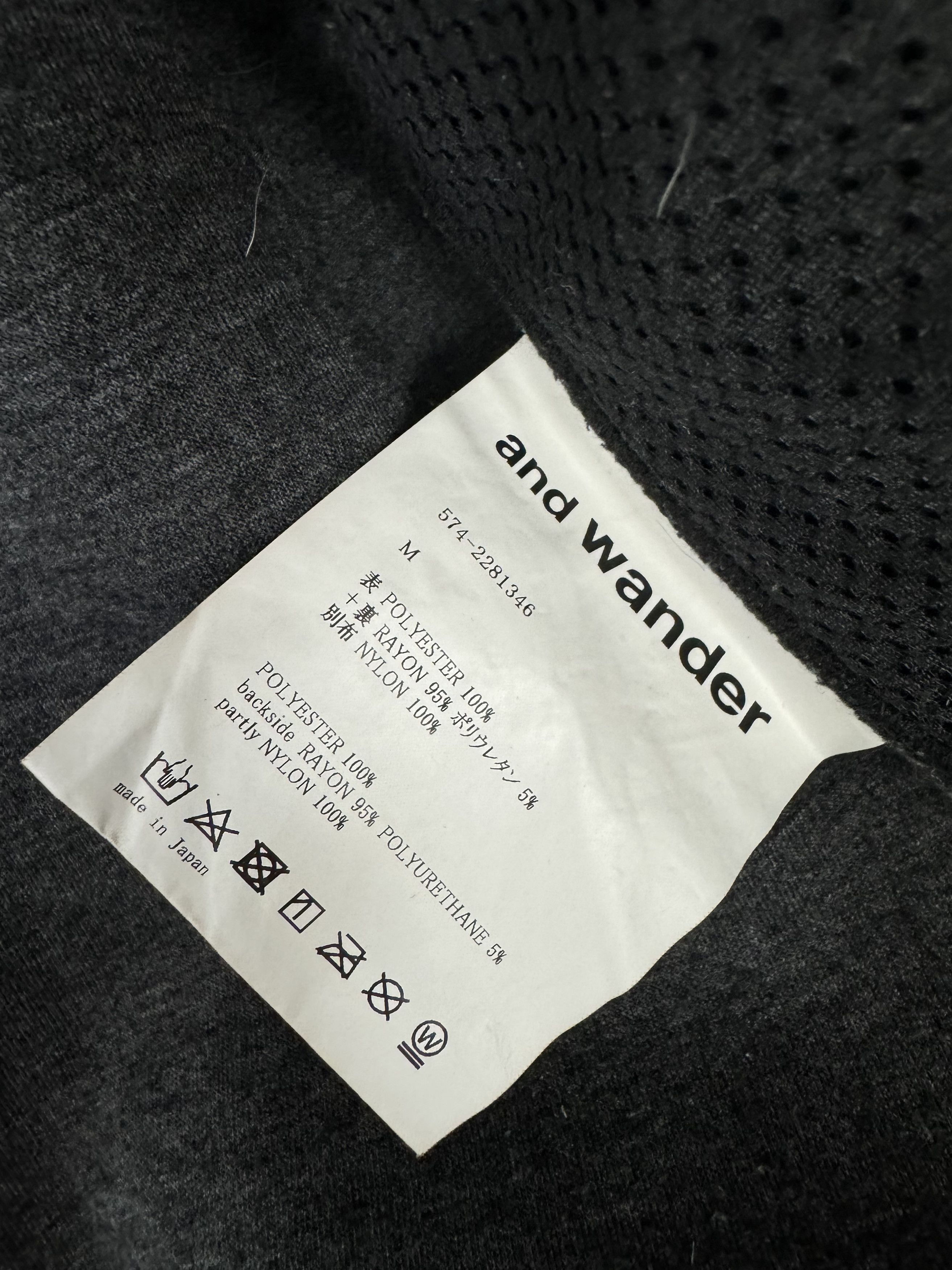 And Wander and Wander Shadow Plaid Check Boa Fleece Jacket - Medium Size US M / EU 48-50 / 2 - 4 Thumbnail