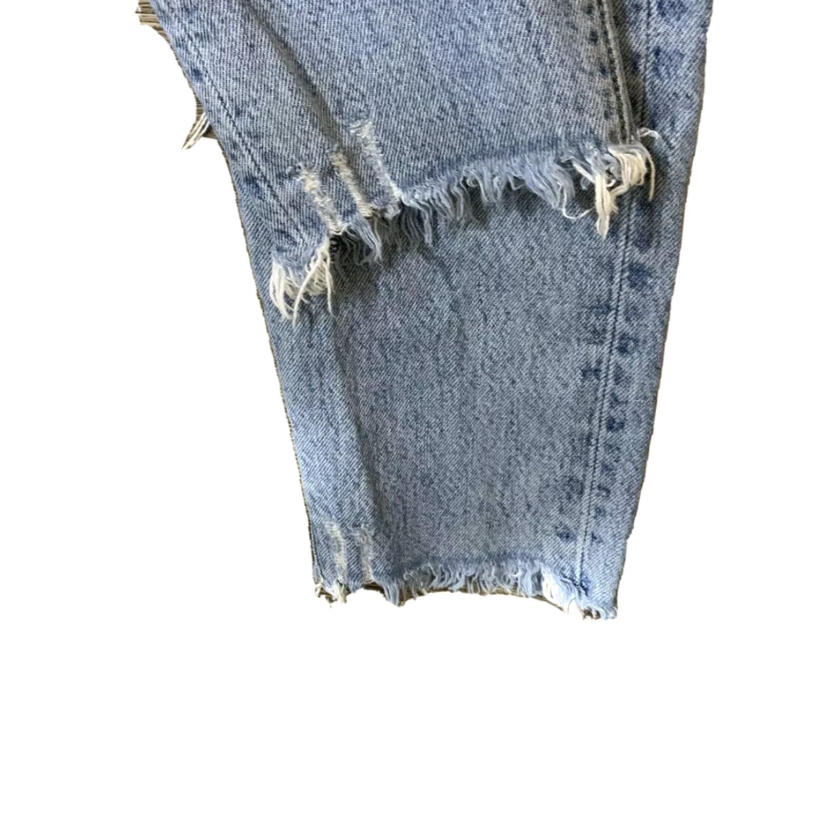 Levi's VINTAGE Levi's Wedgie Fit High Rise Distressed Women's Blue Jeans Size 26 X 27 Size 26" / US 2 / IT 38 - 4 Thumbnail