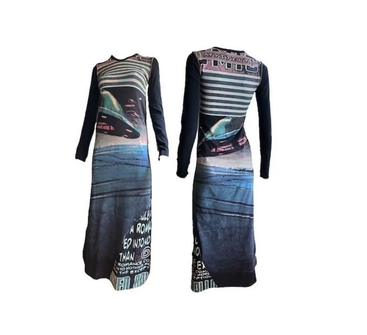 Cop Copine COP COPINE Mystery Space UFO Alien Mesh Dress Size S / US 4 / IT 40 - 1 Thumbnail