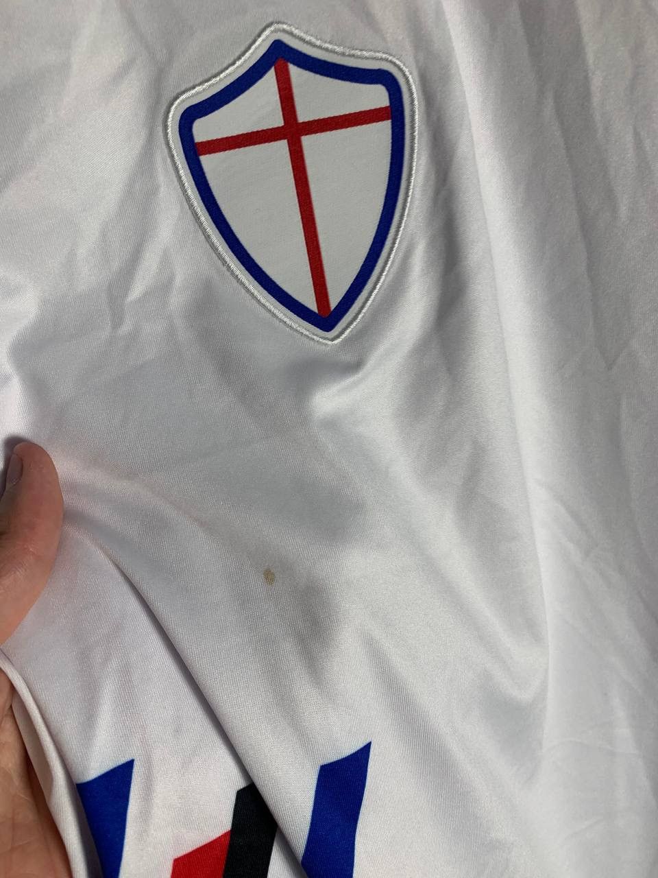 Macron × Vintage VERY RARE MACRON FC SAMPDORIA ITALY SOCCER JERSEY Y2K RETRO Size US XXL / EU 58 / 5 - 5 Thumbnail