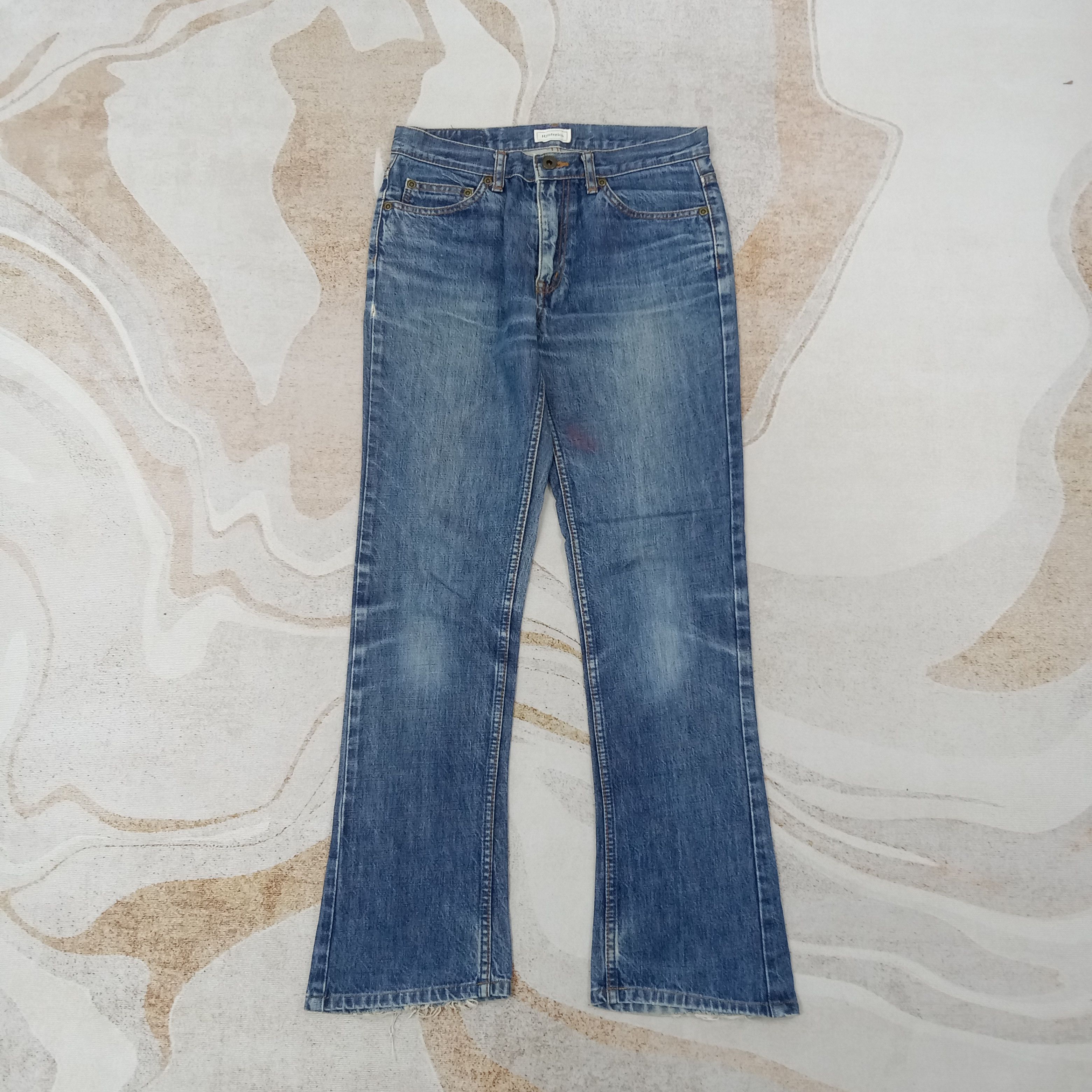 Hysteric Glamour Hysteric Glamour Bootcut Denim Jeans C265N8 Size US 29 - 5 Thumbnail