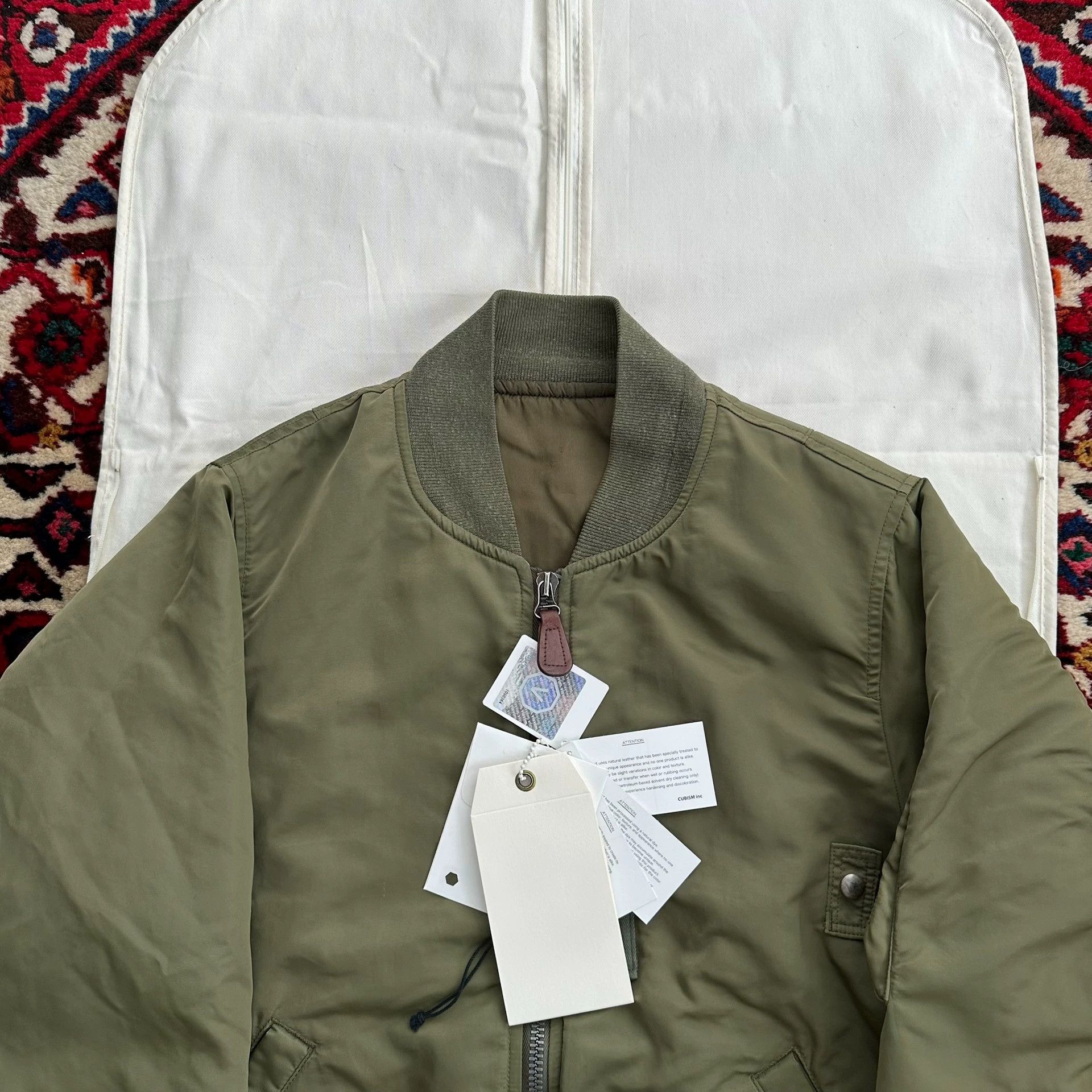 Visvim visvim 18aw ma1 mud dyed flight jacket 3 Size US L / EU 52-54 / 3 - 4 Thumbnail