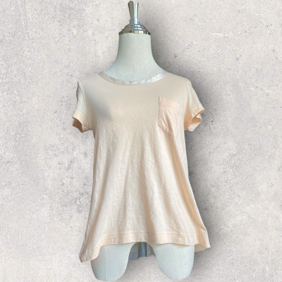 Sacai Sacai Luck Back Silk Split T Shirt Size M / US 6-8 / IT 42-44 - 4 Thumbnail
