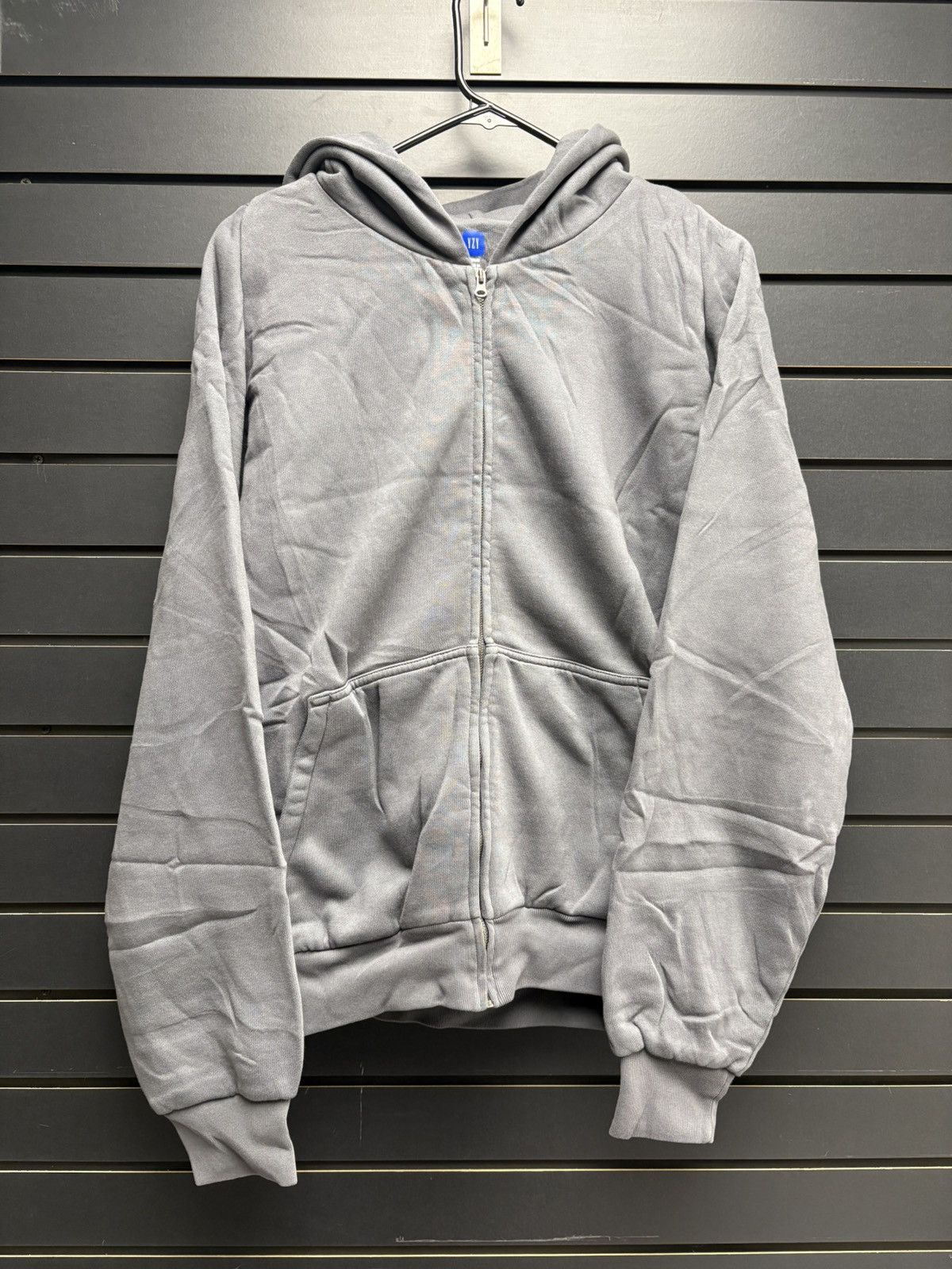 Yeezy YZY x GAP Dark Grey zip up hoodie M Size US M / EU 48-50 / 2 - 2 Thumbnail