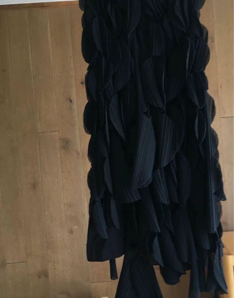 Issey Miyake Issey Miyake size:3 Black petal ribbon pleated heavy indus Size M / US 6-8 / IT 42-44 - 4 Thumbnail
