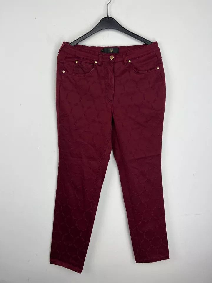 MCM Vintage MCM LOGO Monogramm ALL OVER Stretch Jeans size 29 Size 29" - 1 Thumbnail