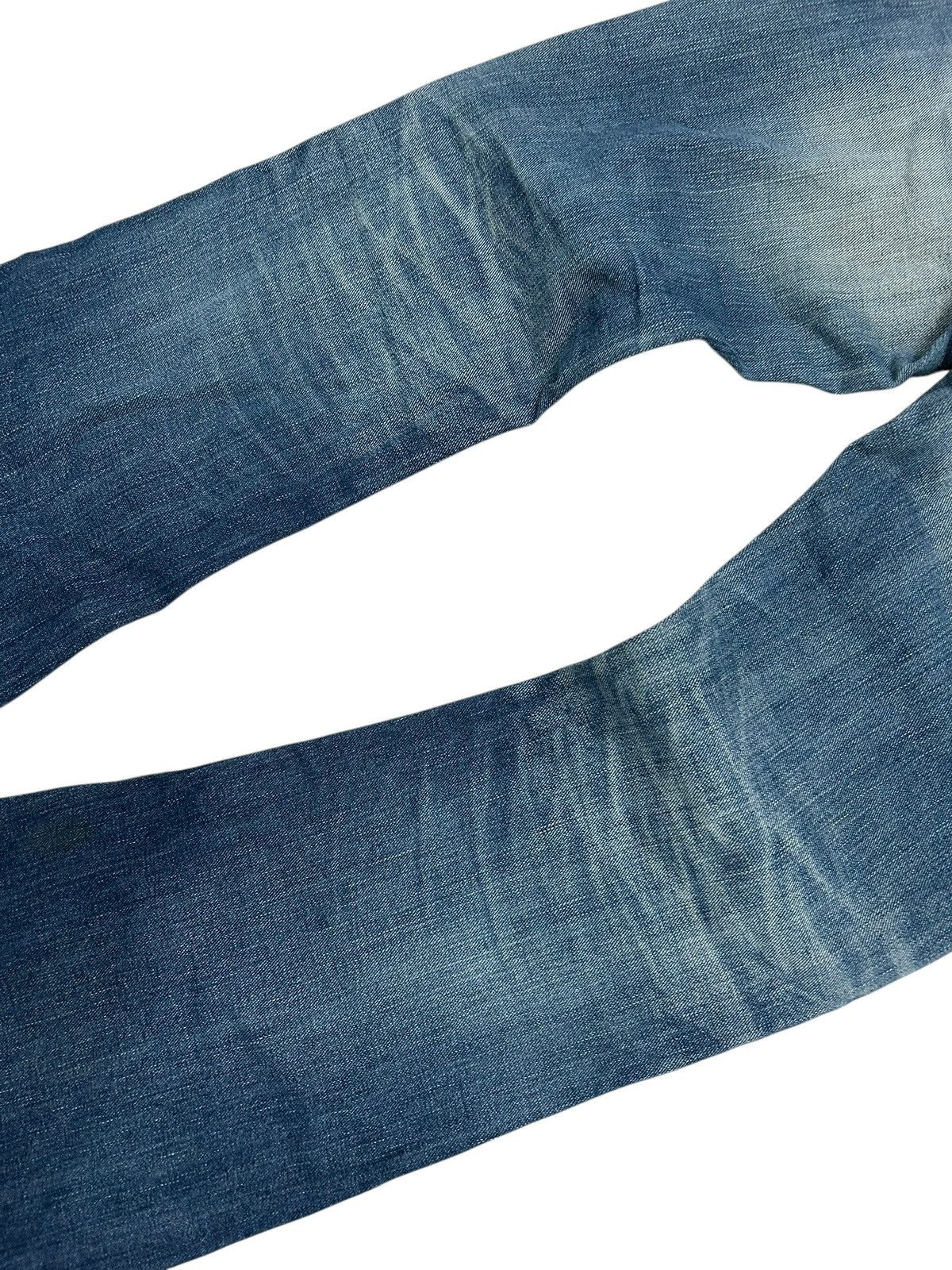 Tornado Mart Flare Lee Rider Jean Mud Washed Distressed Dystopian Design Size US 32 / EU 48 - 14 Thumbnail