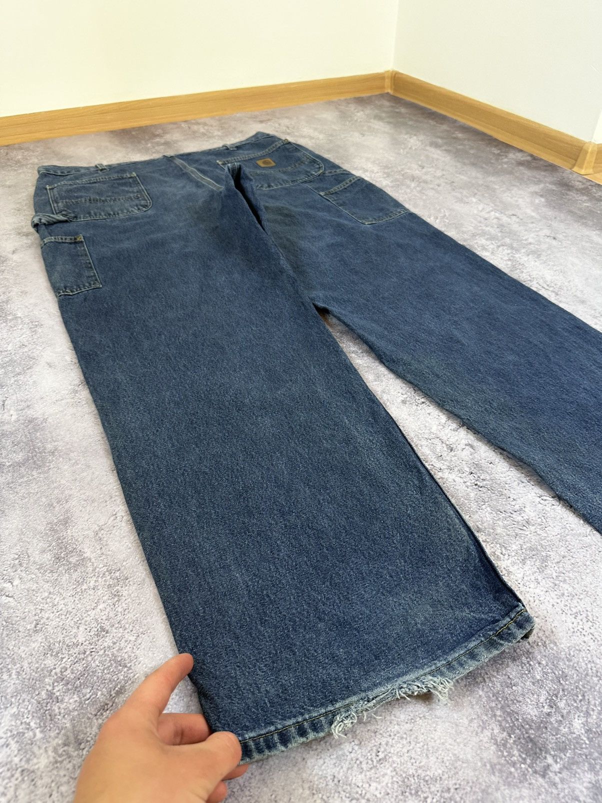 Carhartt Vintage Carhartt USA Cargo Carpenter Baggy Work Pants Jeans Size US 40 / EU 56 - 3 Thumbnail