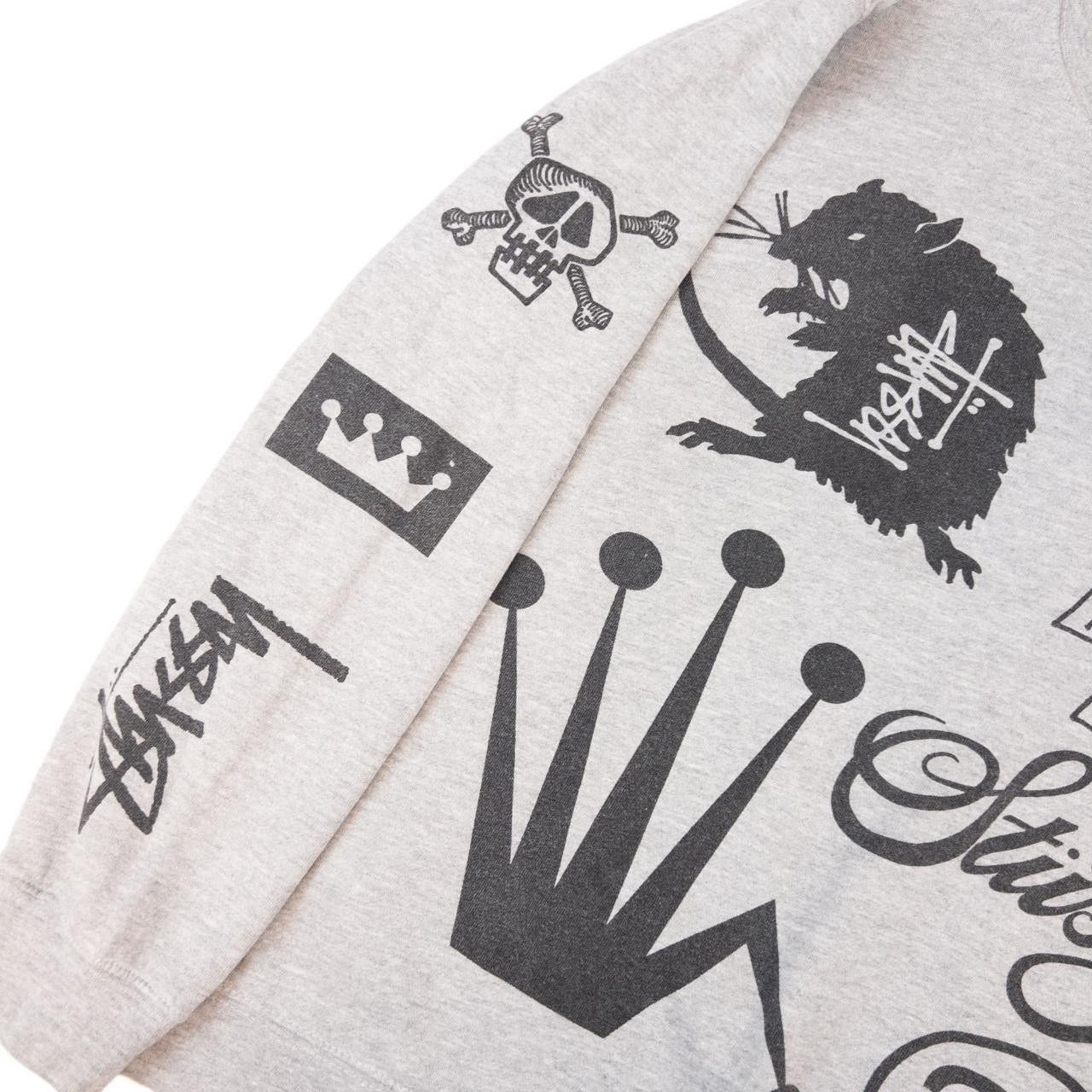 Stussy Vintage Stussy Multi Logo Sweatshirt Size M Size US M / EU 48-50 / 2 - 4 Thumbnail