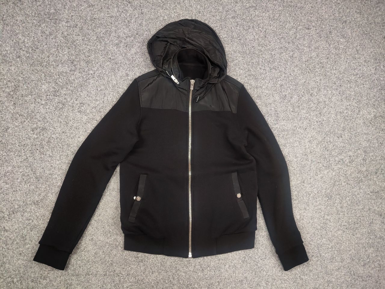 The Kooples The kooples Minimalistic Black Classic Cotton Zip up Hoodie Size US S / EU 44-46 / 1 - 8 Thumbnail
