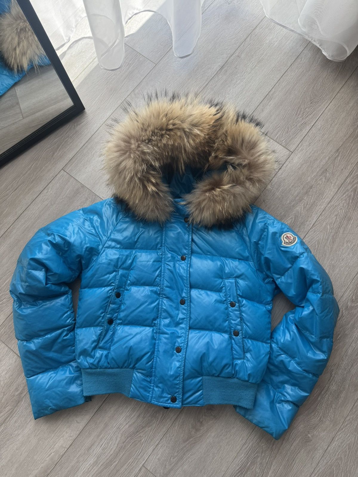 Moncler Moncler Baby Blue Alpes Jacket Size XS / US 0-2 / IT 36-38 - 1 Thumbnail