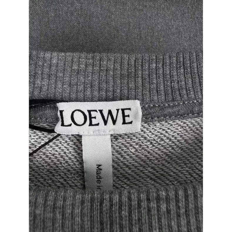 Loewe LOEWE Embroidered LOGO hoodie Size L / US 10 / IT 46 - 4 Thumbnail