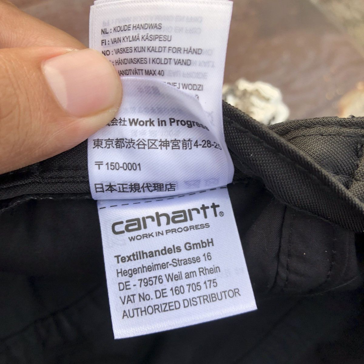 Carhartt Kilda Cap | Carhartt WIP | Black Reflective 5 Panel Hat, Size ONE SIZE - 12 Thumbnail