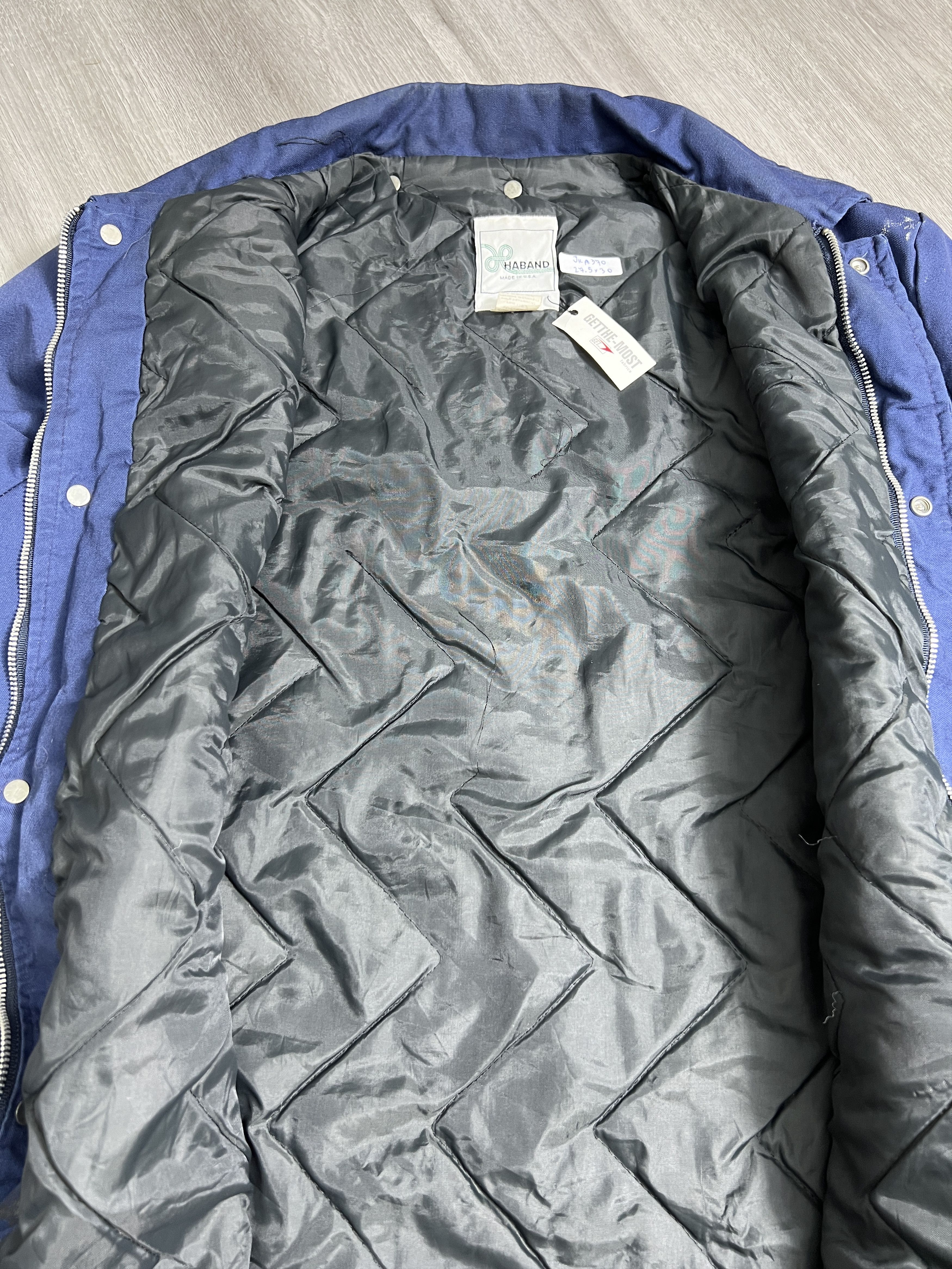 Haband VTG Haband Workwear Canvas Quilted Puffer Jacket (XL) JKA370 Size US XL / EU 56 / 4 - 5 Thumbnail