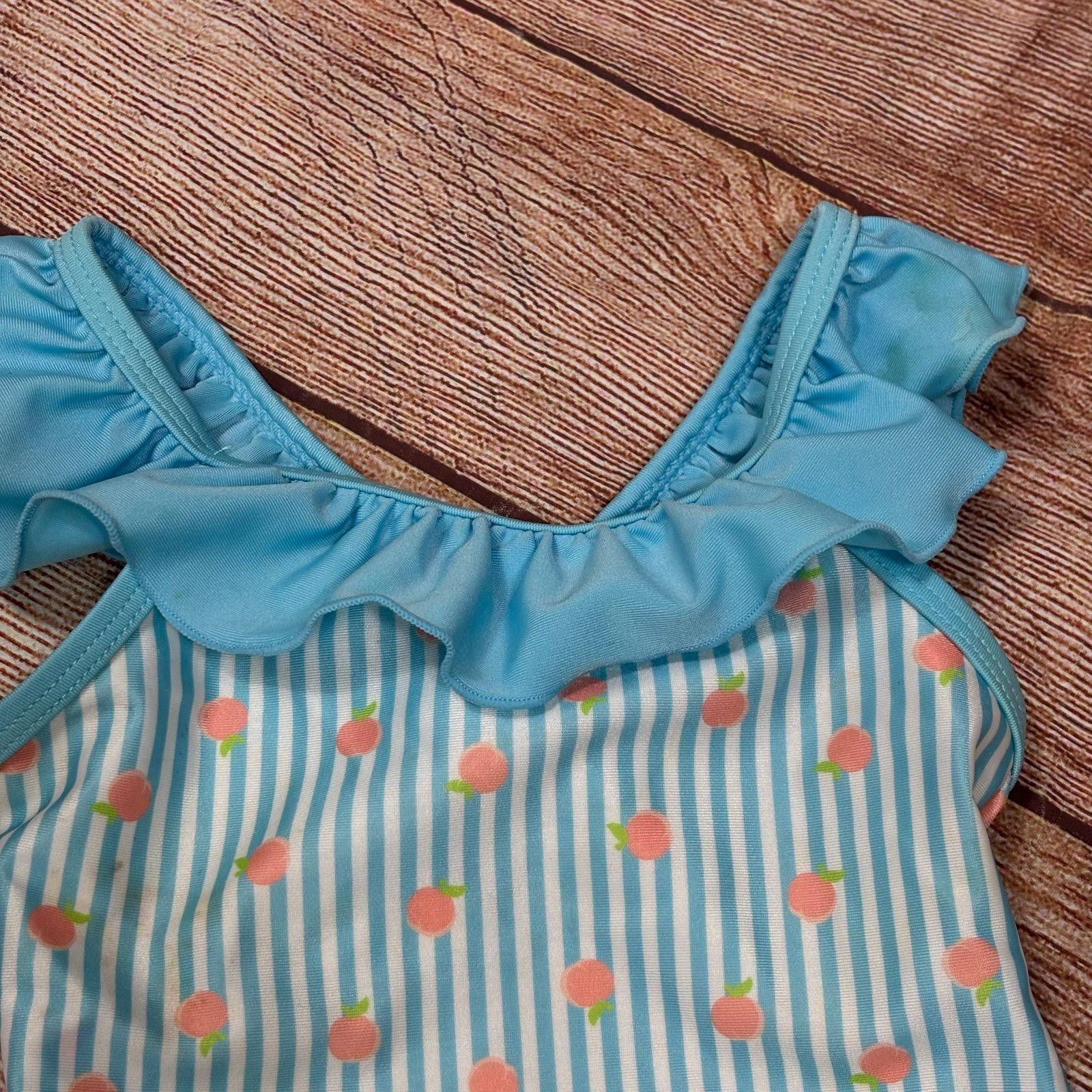 Other Mia & Miles Girls' Ruffle One-Piece Swimsuit 12 Months Size ONE SIZE - 2 Thumbnail
