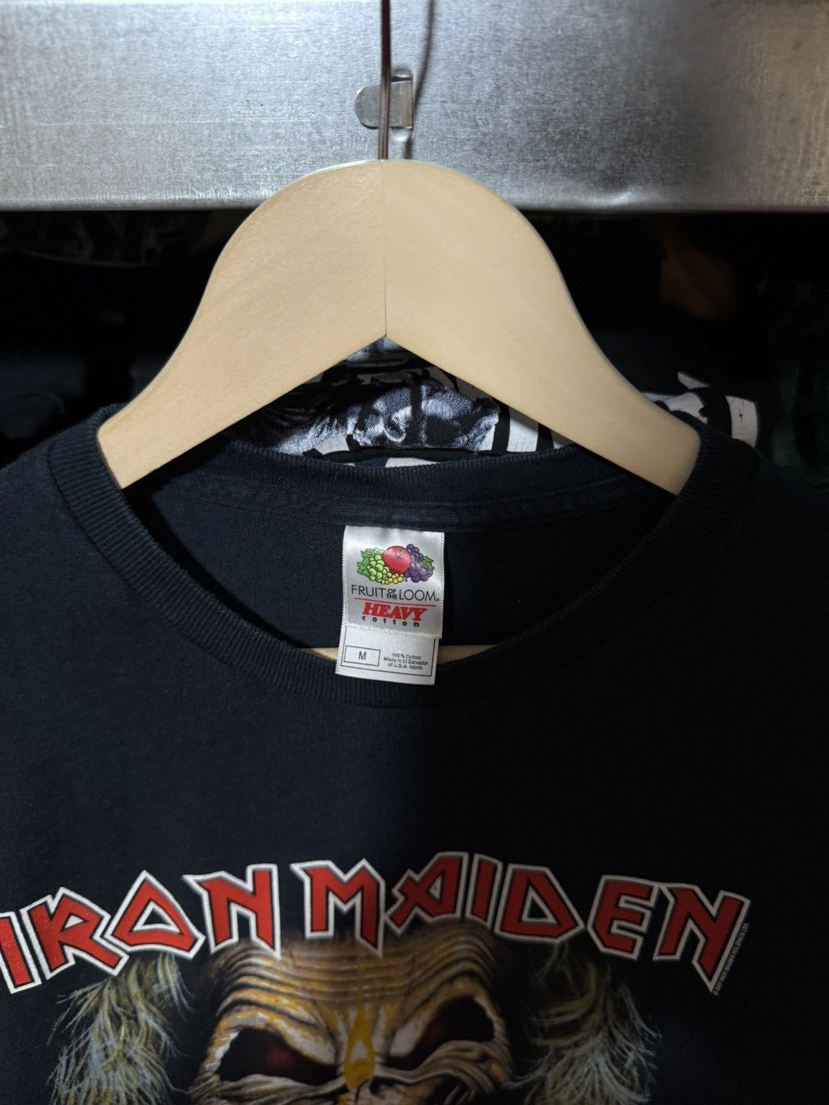 Band Tees Vintage 2007 Iron Maiden Eddie Candle Finger Rock T-Shirt Size US S / EU 44-46 / 1 - 5 Thumbnail