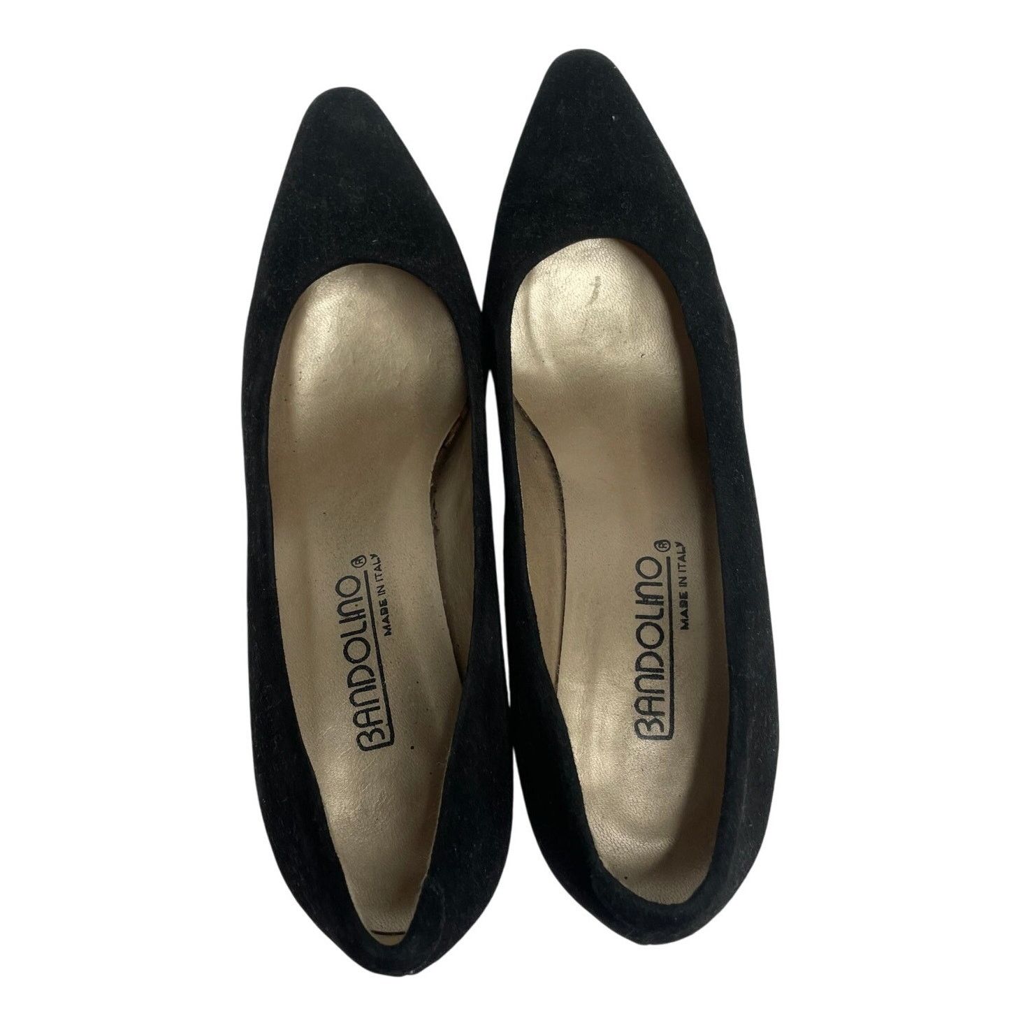 Other Bandolino Black Suede Heels Size US 6.5 / IT 36.5 - 4 Thumbnail