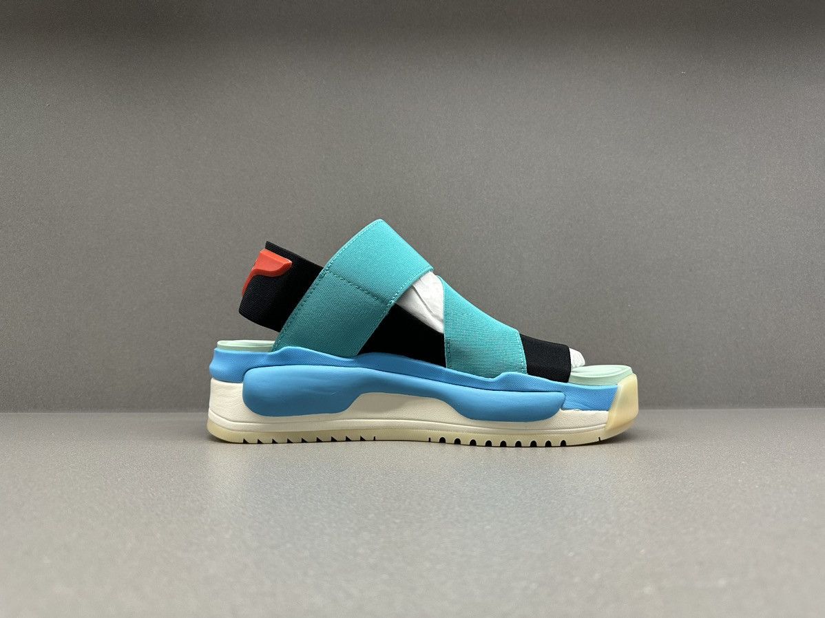 Adidas × Y-3 Adidas Y-3 Hokori Sandal Black Mint Cyan Size US 12 / EU 45 - 6 Thumbnail