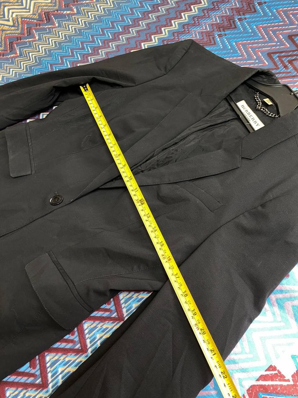 Burberry × Vintage Vintage BURBERRY LONDON Blazer Jacket Size L / US 10 / IT 46 - 15 Thumbnail