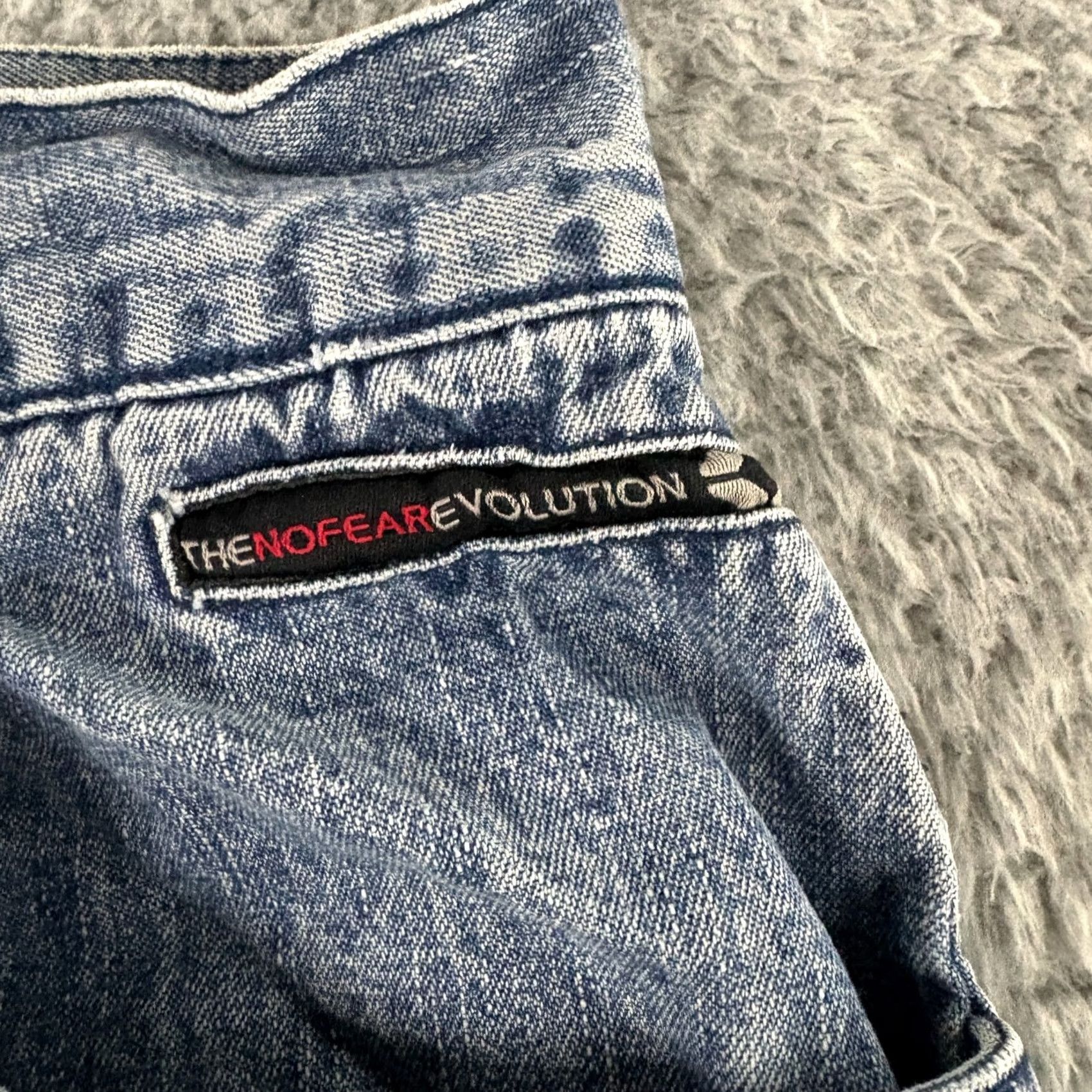 No Fear VINTAGE No Fear Evolution Jeans 30x28 Relaxed Regular Denim Blue 90s 5-Pocket Mens Jeans Size US 30 / EU 46 - 2 Thumbnail