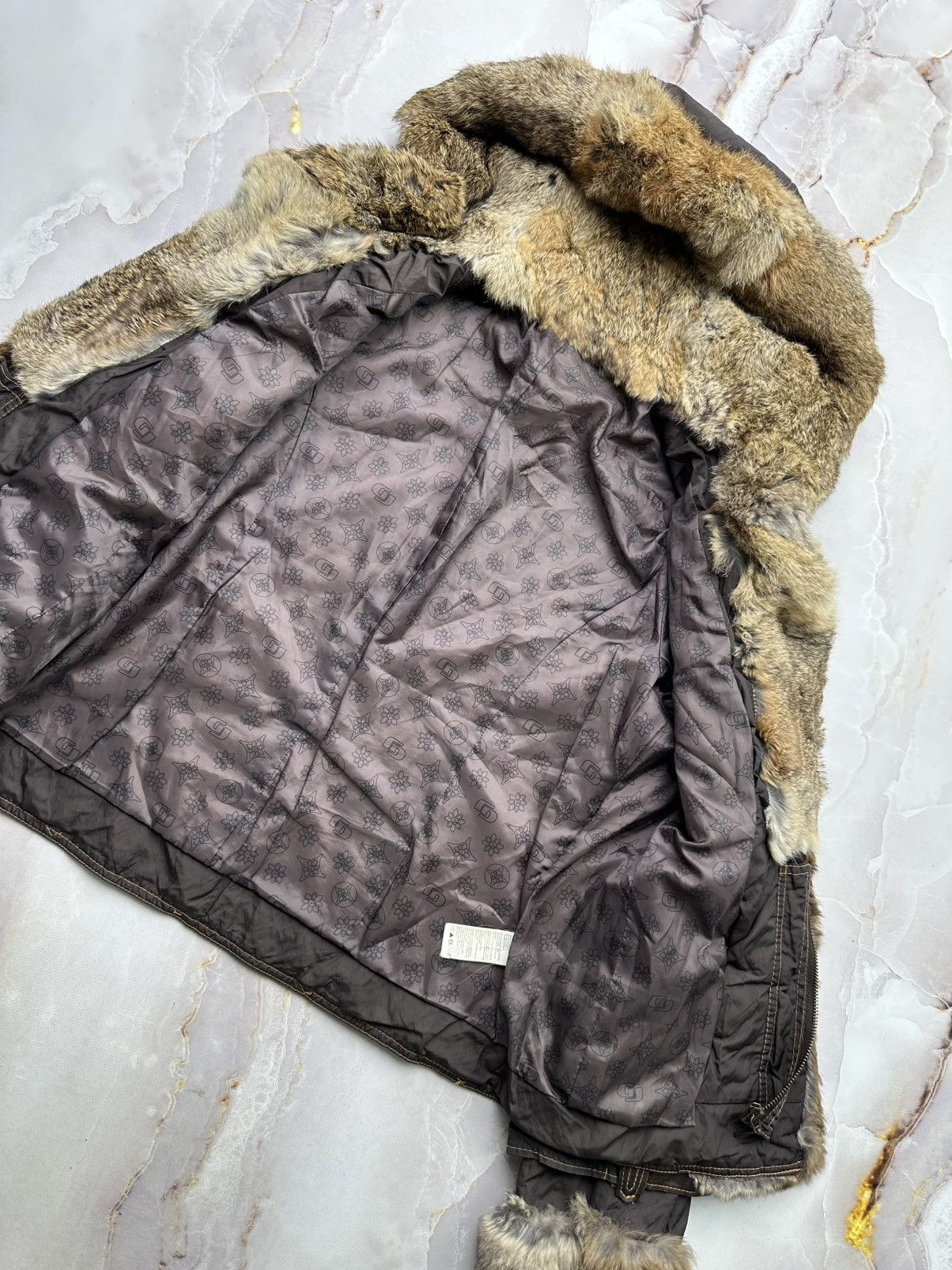 Japanese Brand Vintage Jacket With Fur Size L / US 10 / IT 46 - 6 Thumbnail
