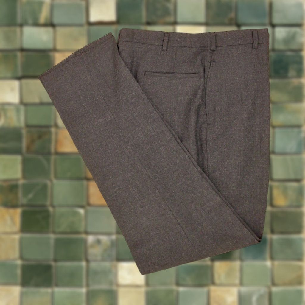 Haggar VINTAGE Men's VTG 1950s 1960s NOS Dark Grey Tapered Drop Loop Pants 32x34 50s Trousers Haggar Peg/Tapered Mens Size US 32 / EU 48 - 1 Thumbnail