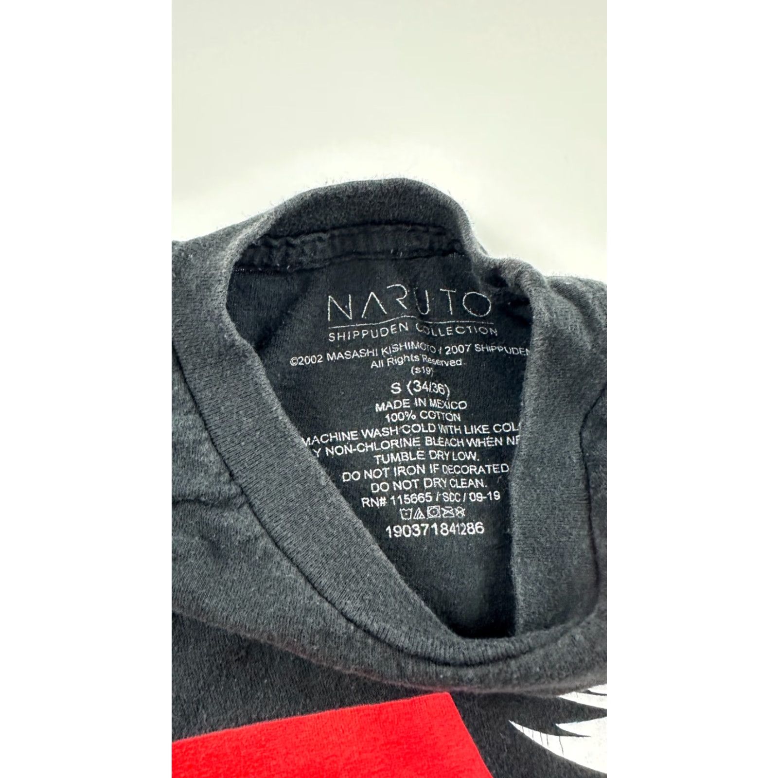 Vintage Naruto Shirt Mens Small Black Kakashi Hatake Graphic Short Sleeve Crew Neck Tee Size US S / EU 44-46 / 1 - 4 Thumbnail