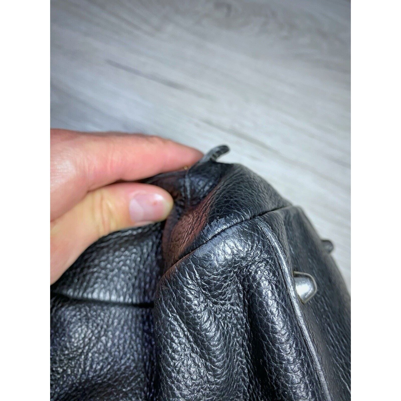 Versace × Versace Jeans Couture Versace Collection Leather Shoulder bag Black Made In Italy Size ONE SIZE - 4 Thumbnail