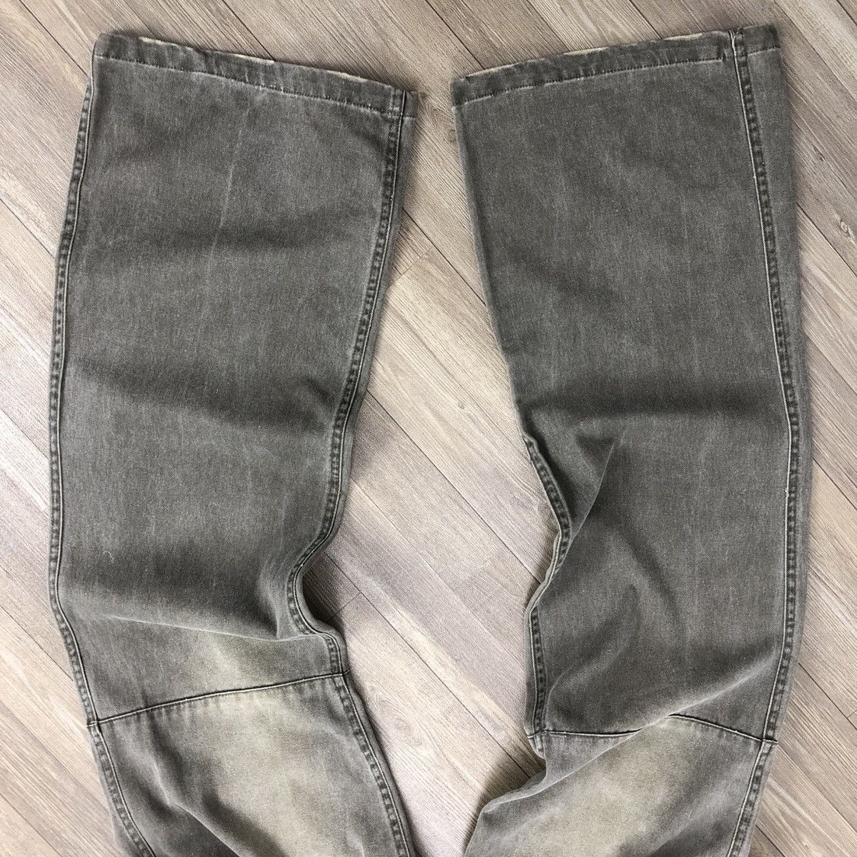 If Six Was Nine × Japanese Brand 2000's All Out Hysteric Glamour Style Bondage Flared Pants Size US 33 - 6 Thumbnail