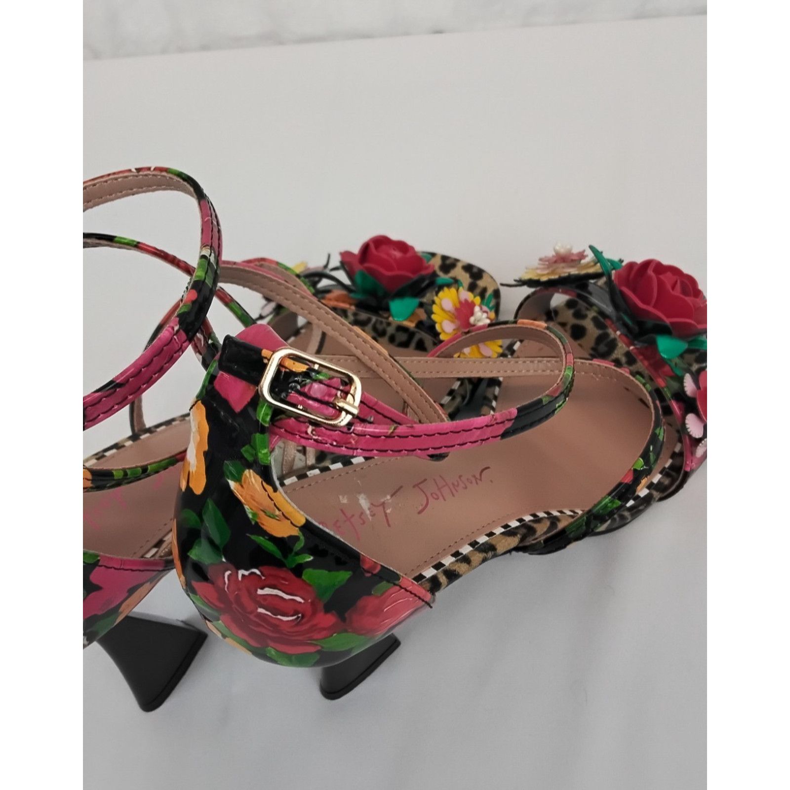 Betsey Johnson Betsey Johnson Erikk Strappy Heels Women's 8.5 Cheetah Print Size US 7 / IT 37 - 14 Thumbnail