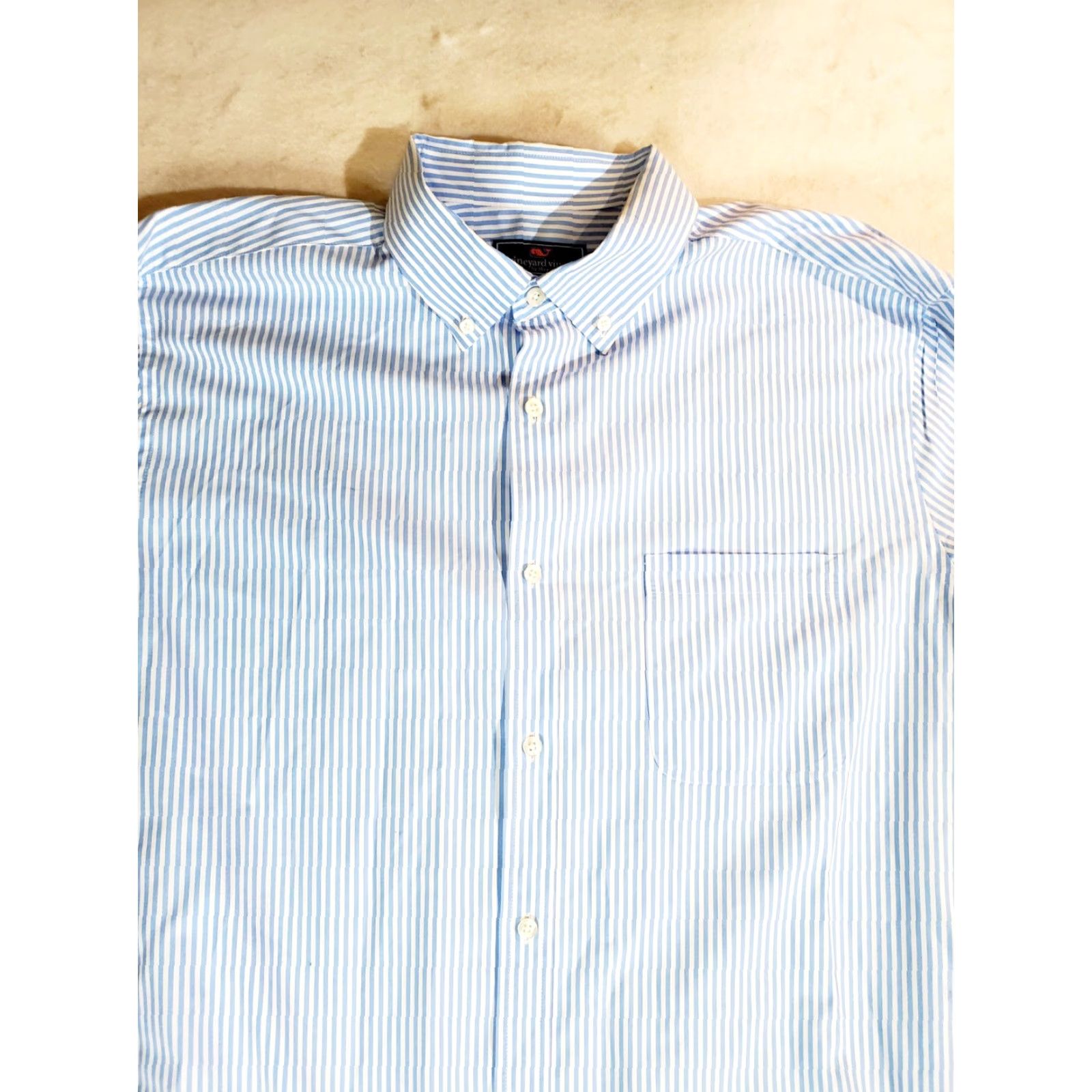 Vineyard Vines Vineyard Vines Murray Shirt Signature Button Down Shirt Mens XL Blue Striped Murray Shirt Size US XL / EU 56 / 4 - 6 Thumbnail
