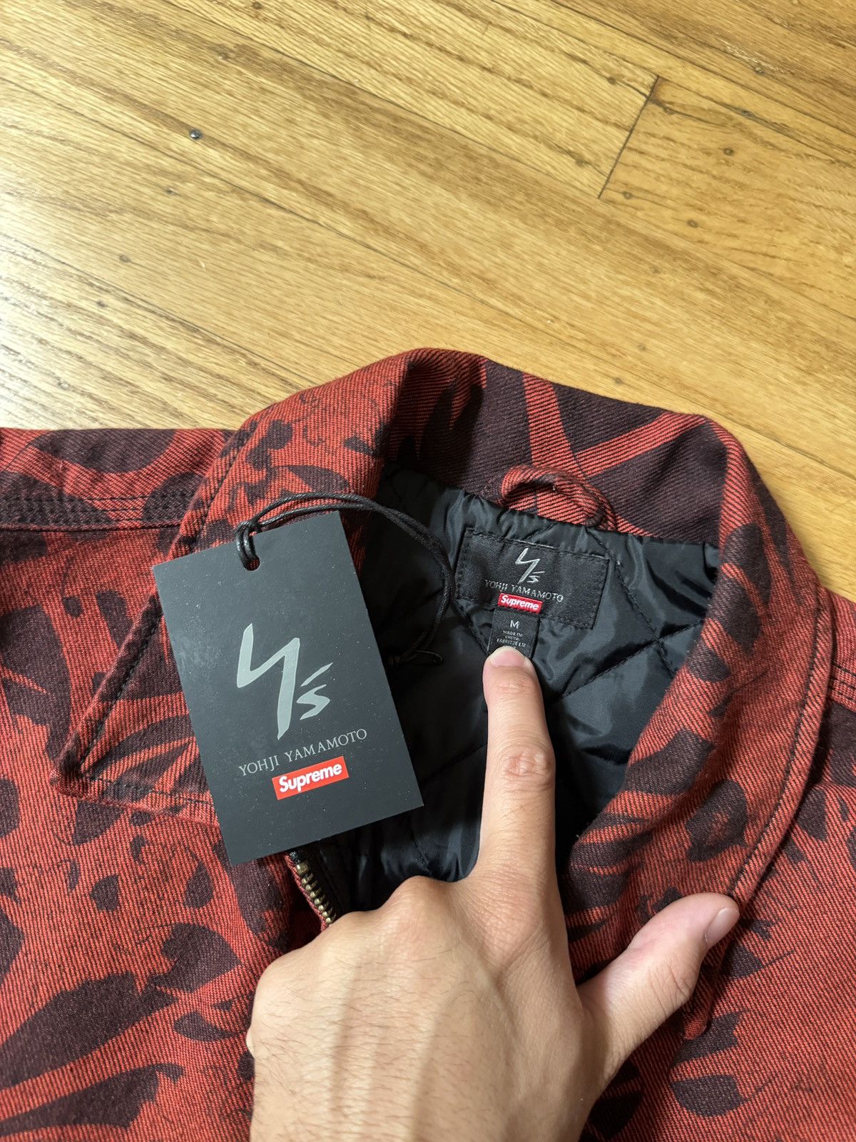 Supreme × Yohji Yamamoto Supreme Y's Yohji Yamamoto Denim Work Jacket Size US M / EU 48-50 / 2 - 3 Thumbnail