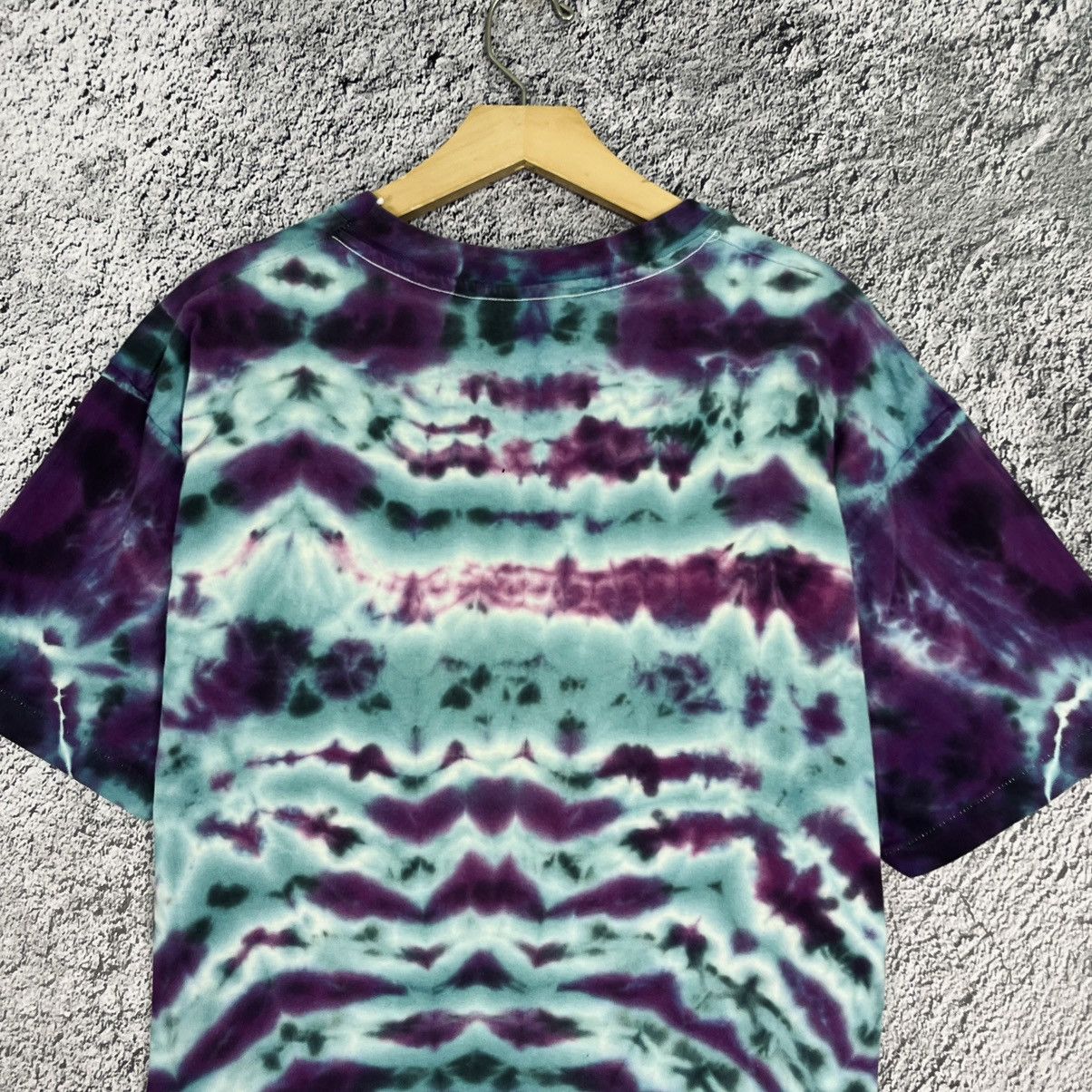 Anvil × Vintage Woodstock 1989 - 1994 Anvil Tie Dye dove Printed rock Tee Size US XL / EU 56 / 4 - 7 Thumbnail