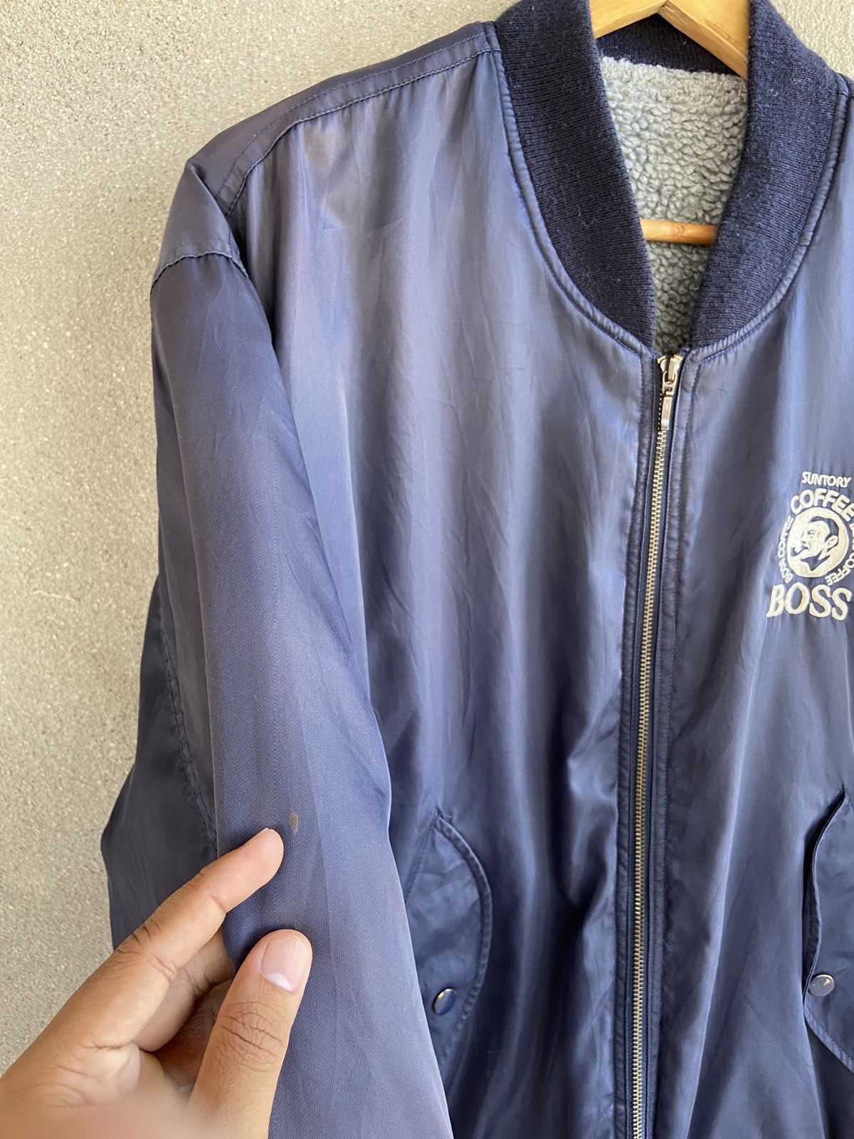 Japanese Brand Vtg 90s Suntory Coffee Boss MA-1 bomber jacket Size US M / EU 48-50 / 2 - 6 Thumbnail